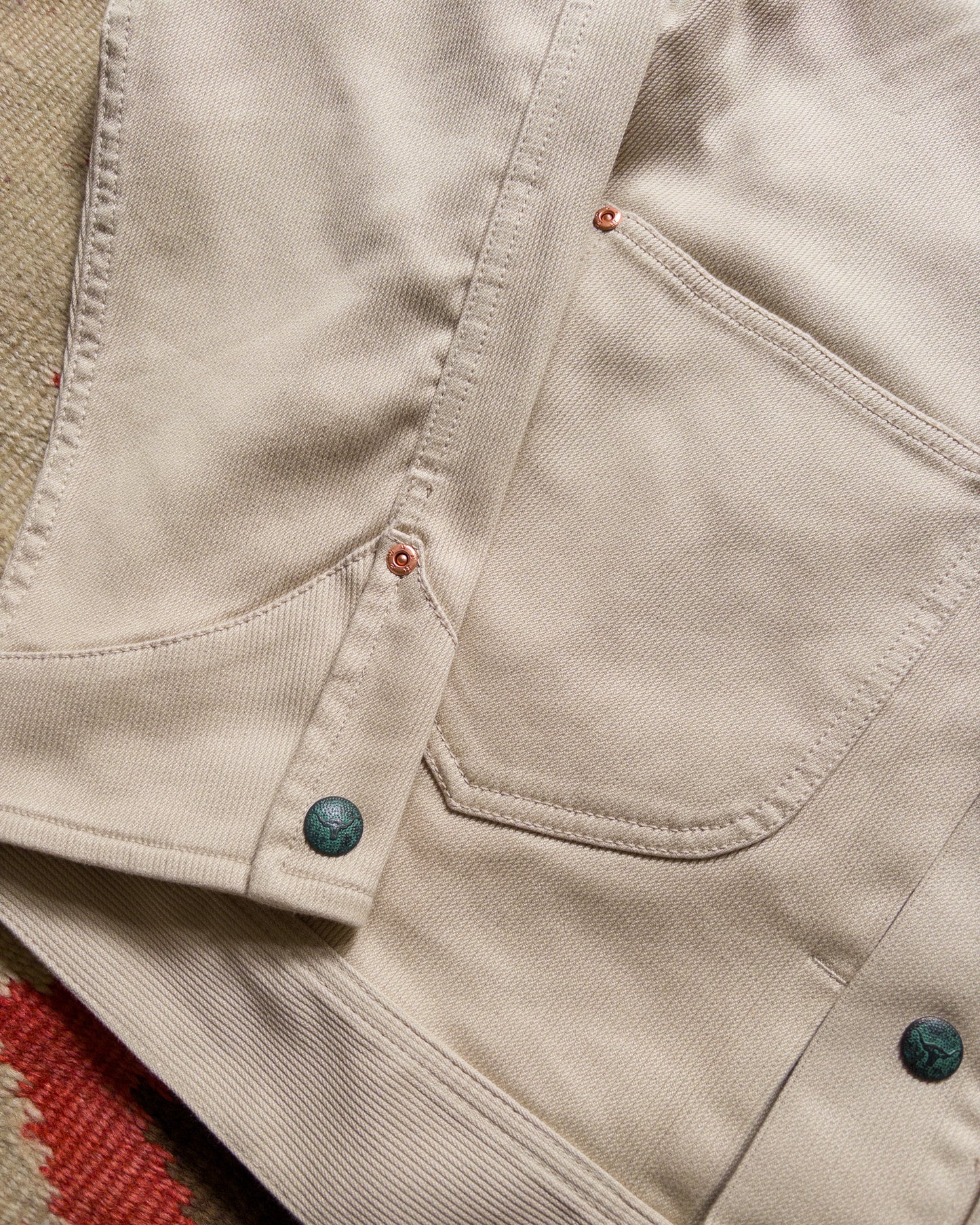 Bedford Cord Ranch Jacket - Off White