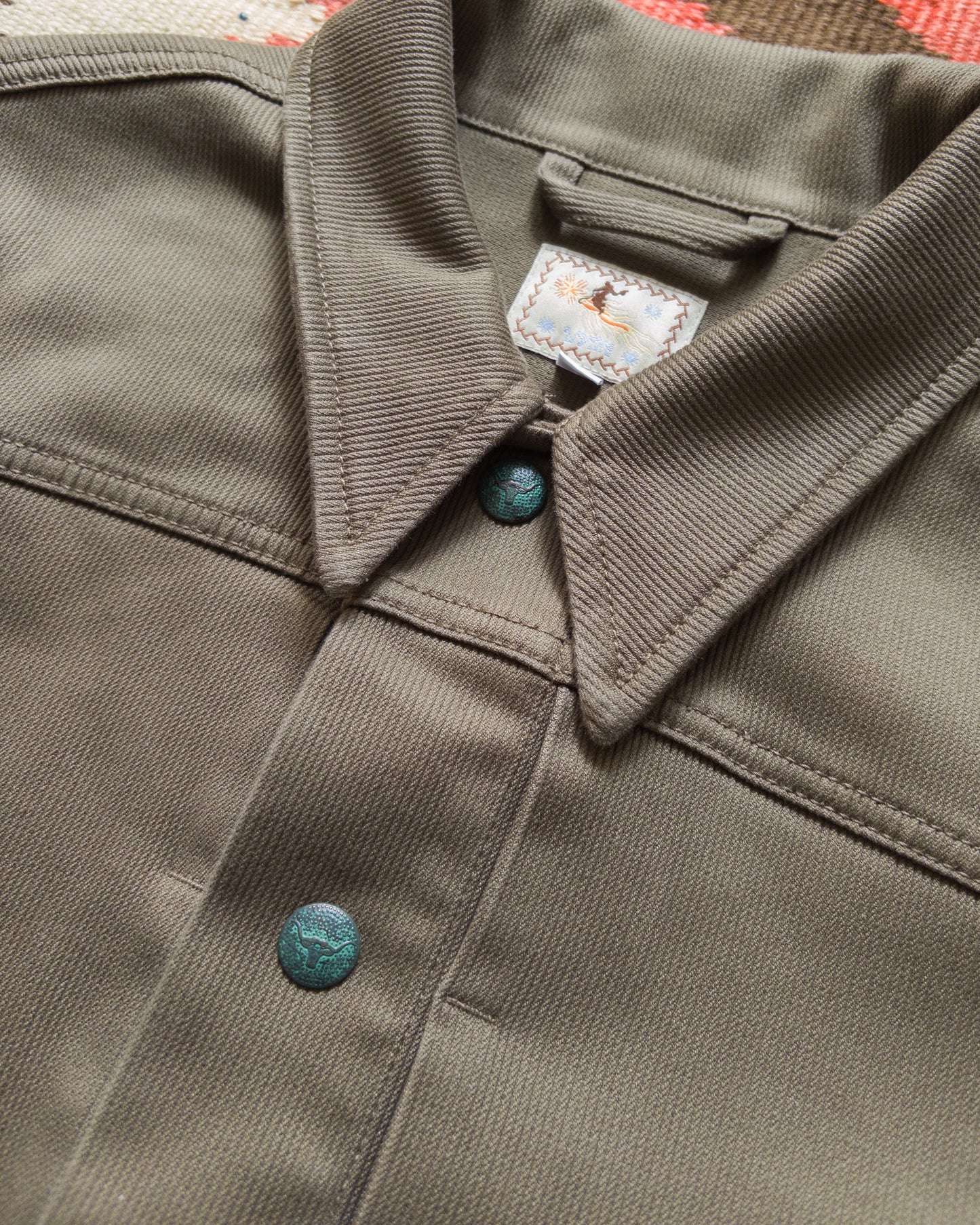 Bedford Cord Ranch Jacket - Faded Olive