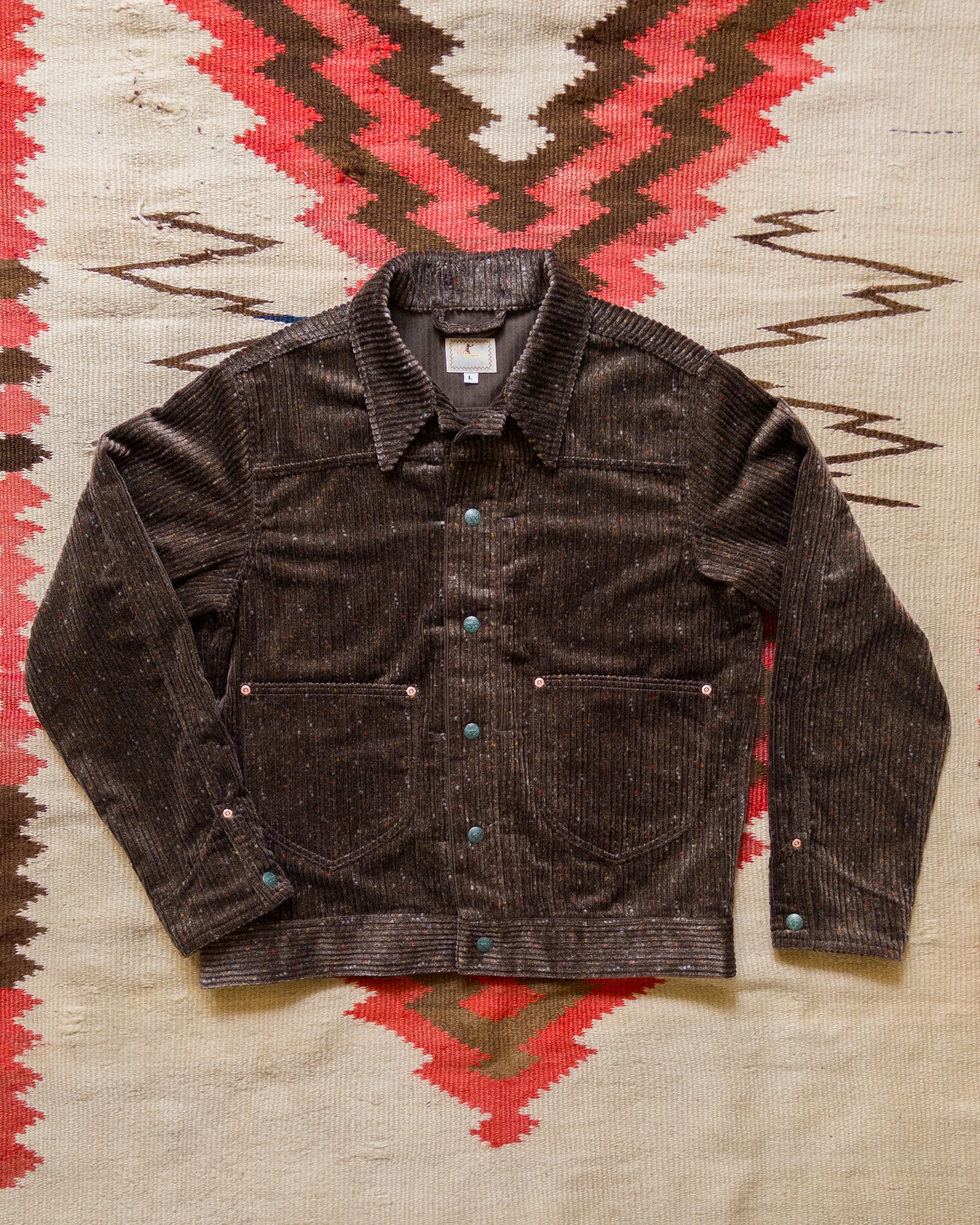 Donegal Corduroy Ranch Jacket - Rustic Brown