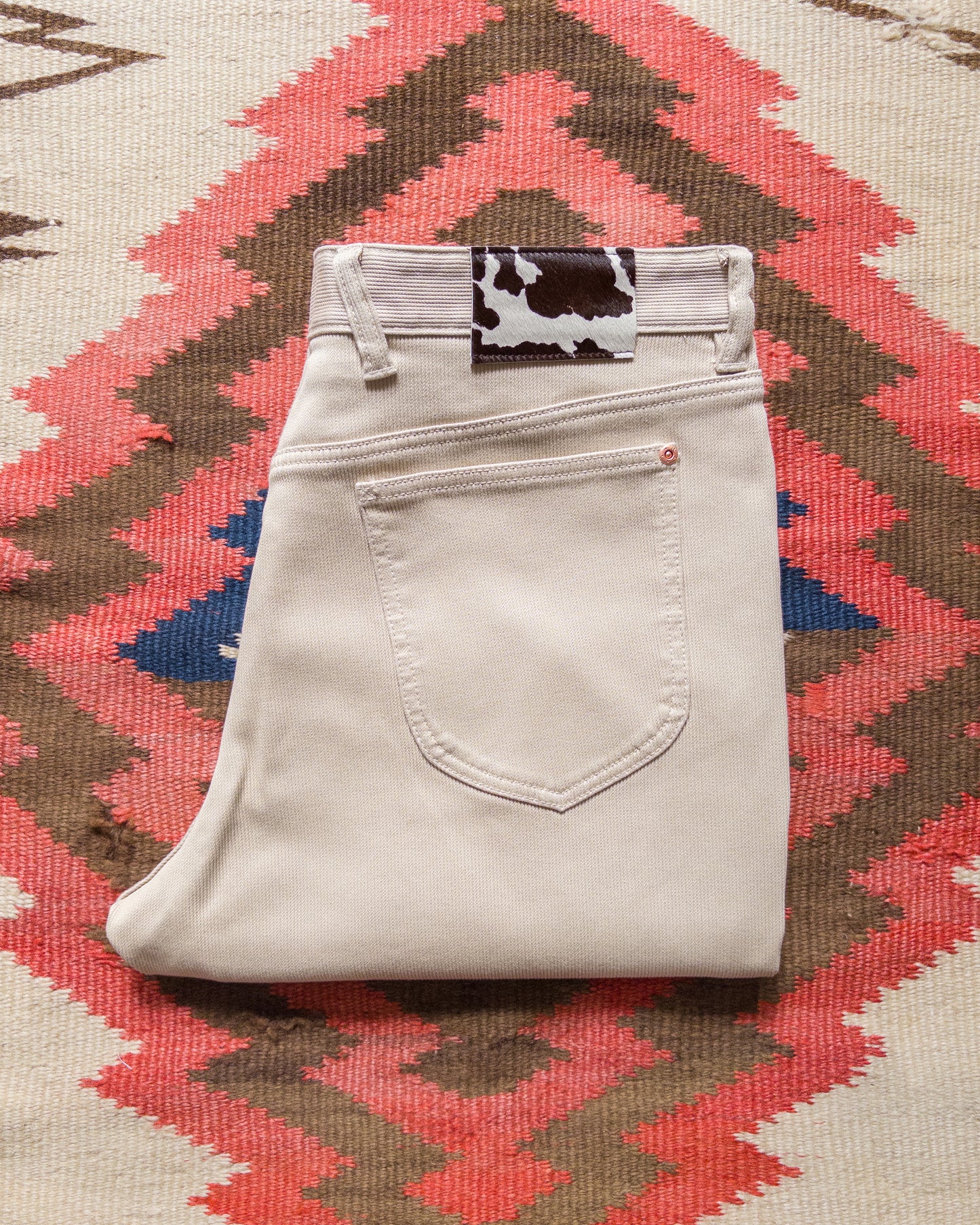 Bedford Cord Five Pocket Pants - Off White