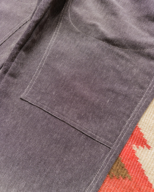 Heavyweight Pinpoint Canvas Chino - Night Sky