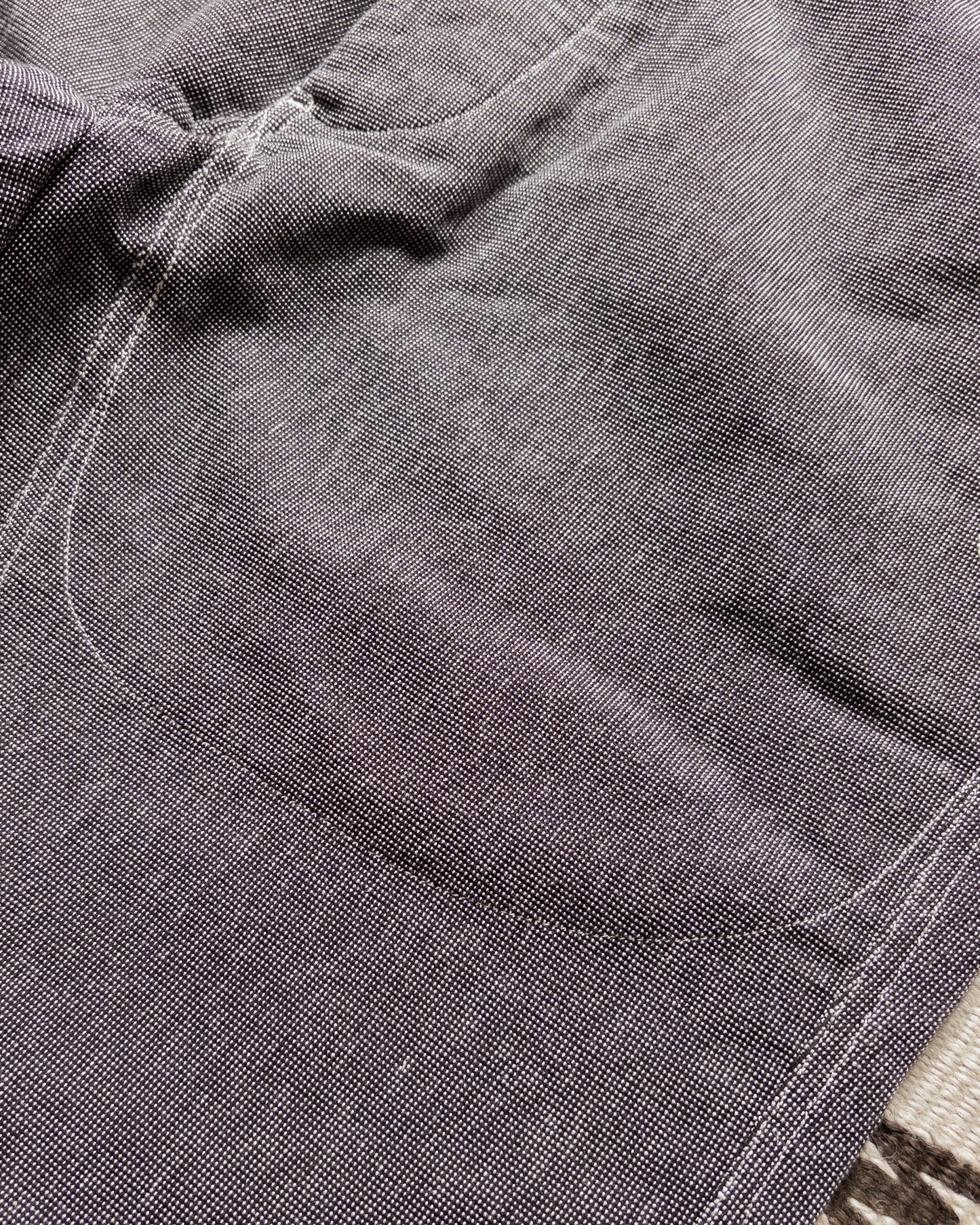 Heavyweight Pinpoint Canvas Chino - Night Sky