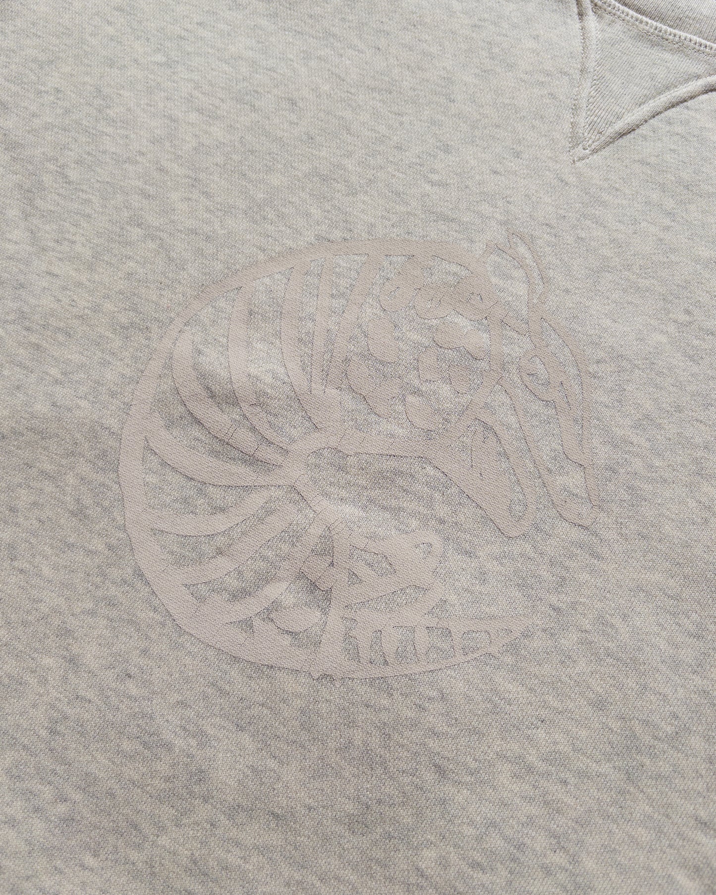 Armadillo Crewneck Sweatshirt - Heather Grey