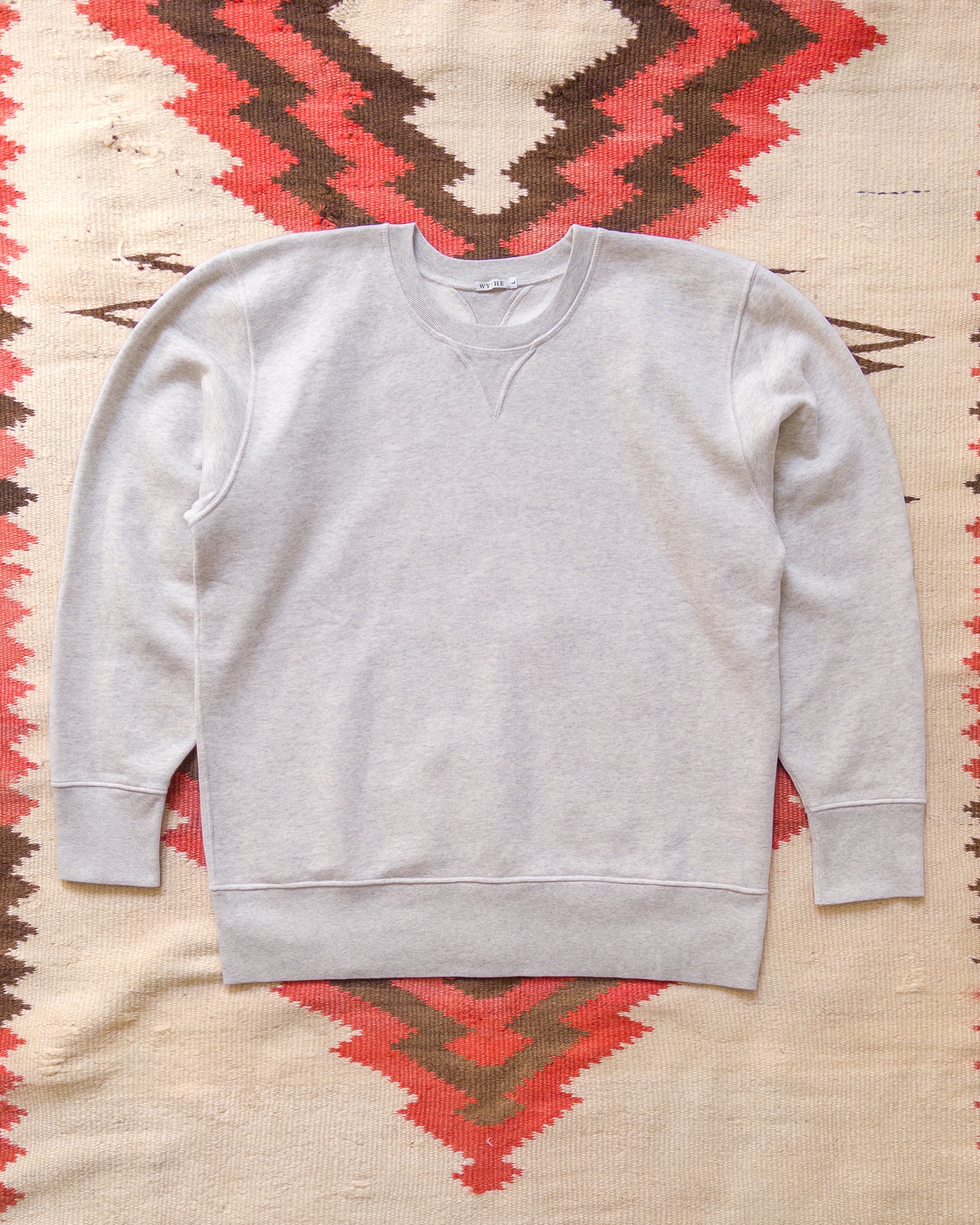 Crewneck Sweatshirt - Heather Grey – Wythe