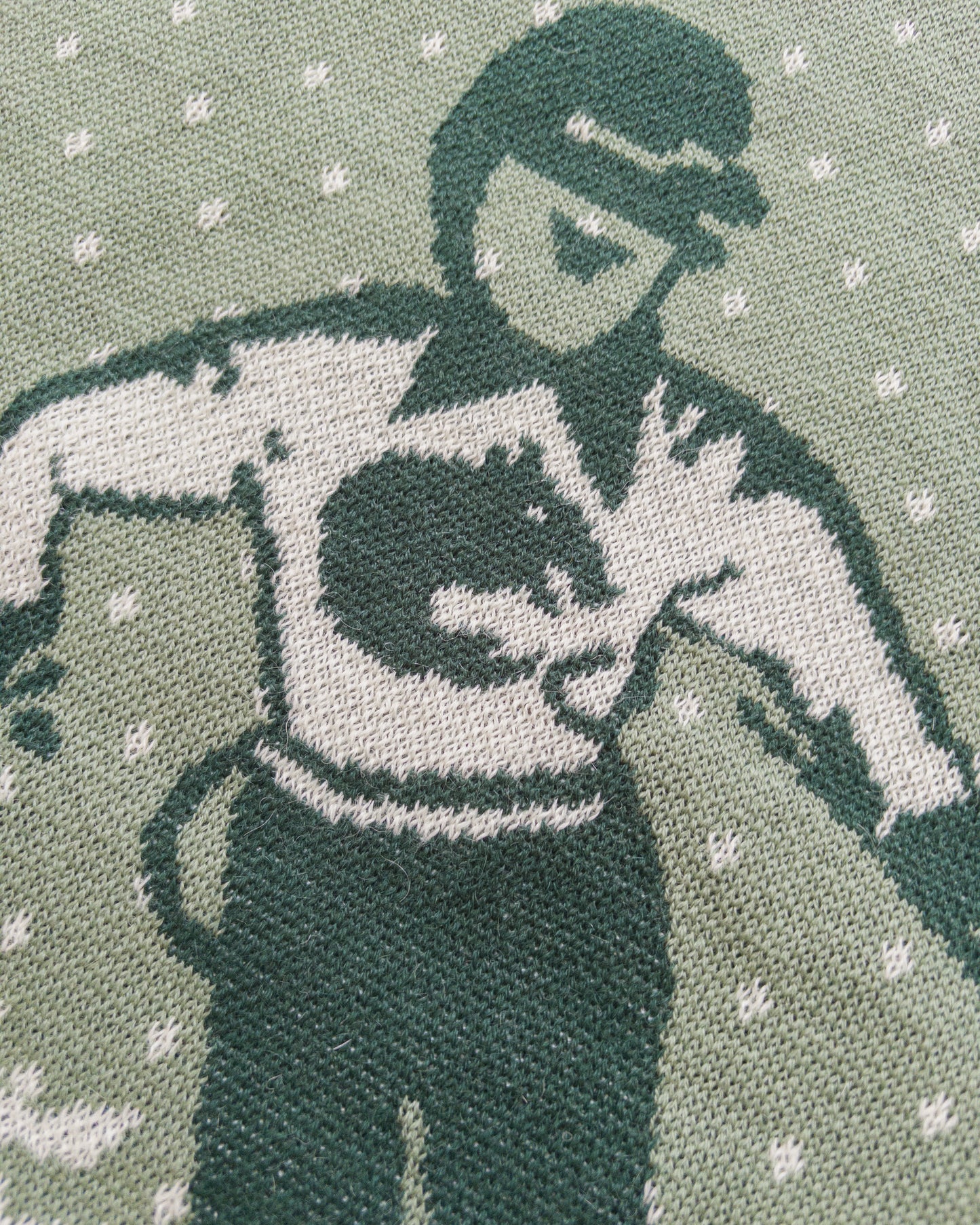 Downhill Crewneck Sweater - Sage