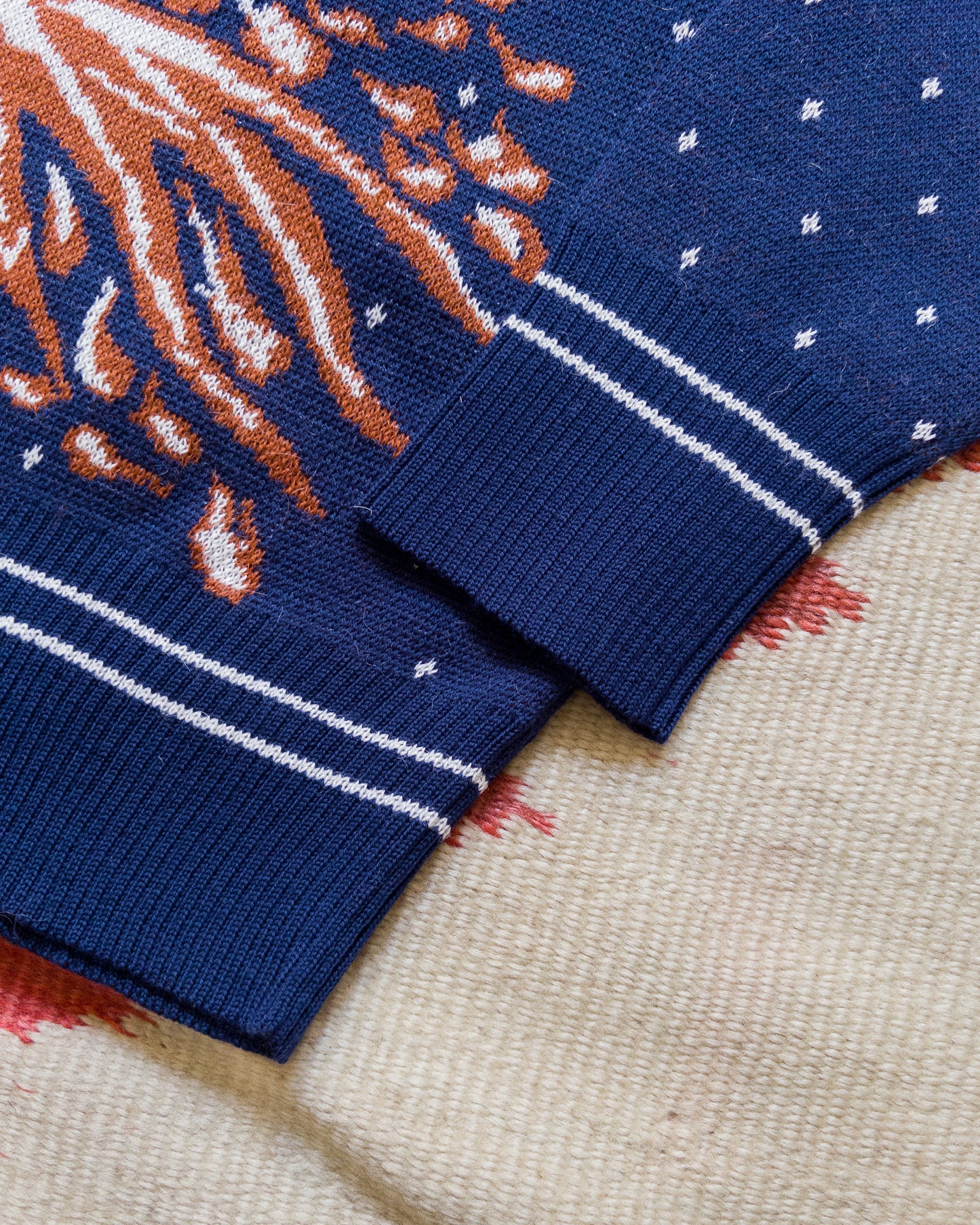 Comet Crewneck Sweater - Navy