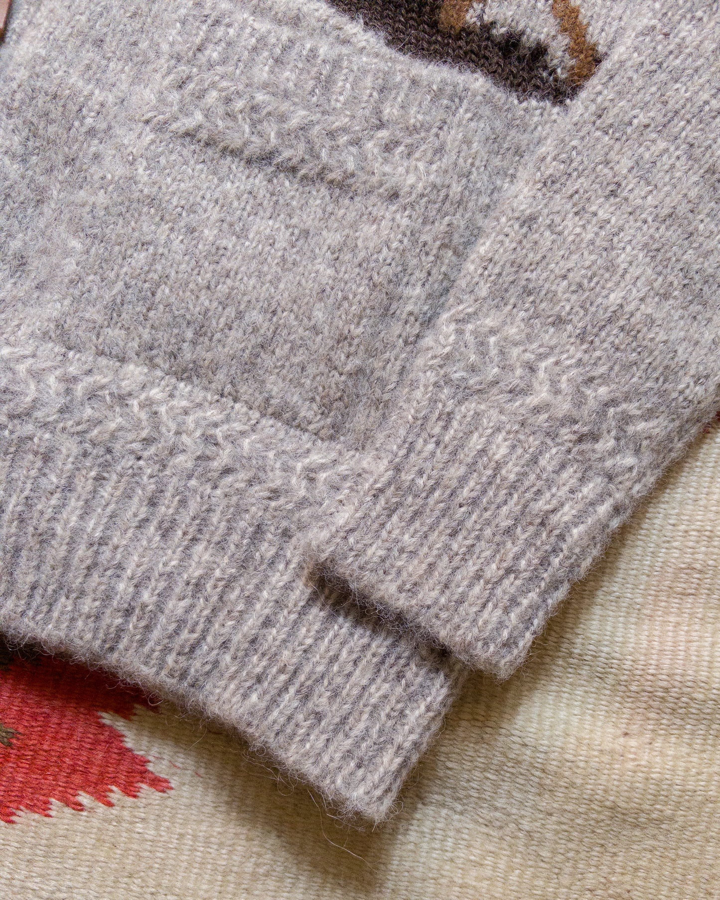 Alpaca Cardigan - Stag