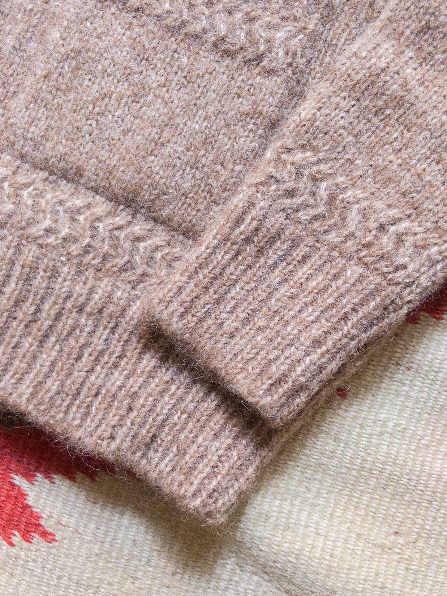 Alpaca Cardigan - Armadillo