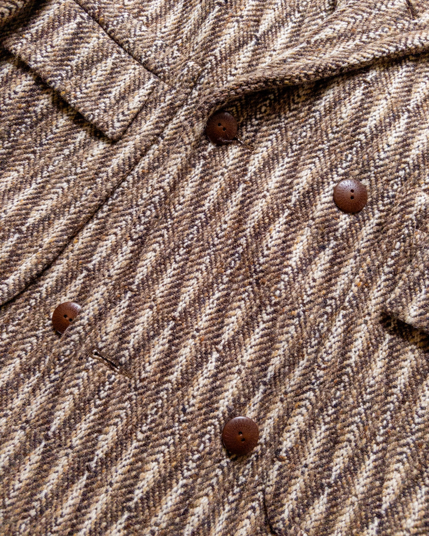 Polo Coat - Diamond Ombre Tweed