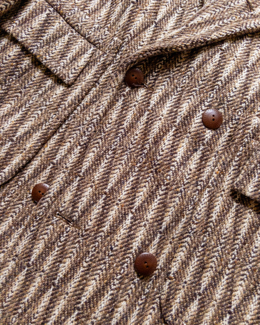 Polo Coat - Diamond Ombre Tweed