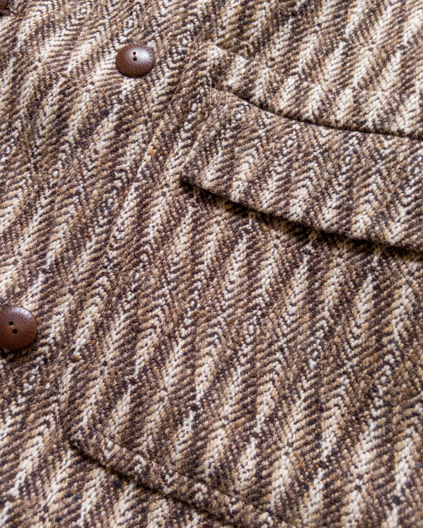 Polo Coat - Diamond Ombre Tweed