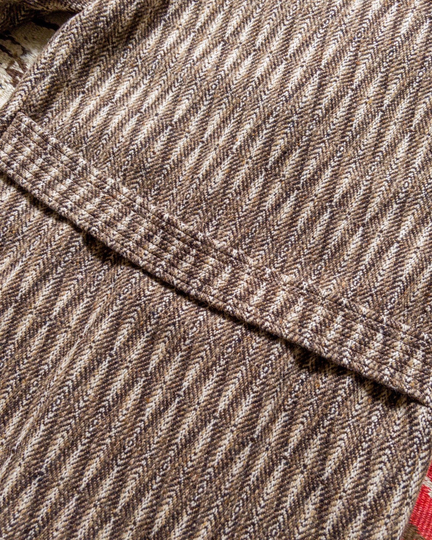 Western Topcoat - Diamond Ombre Tweed