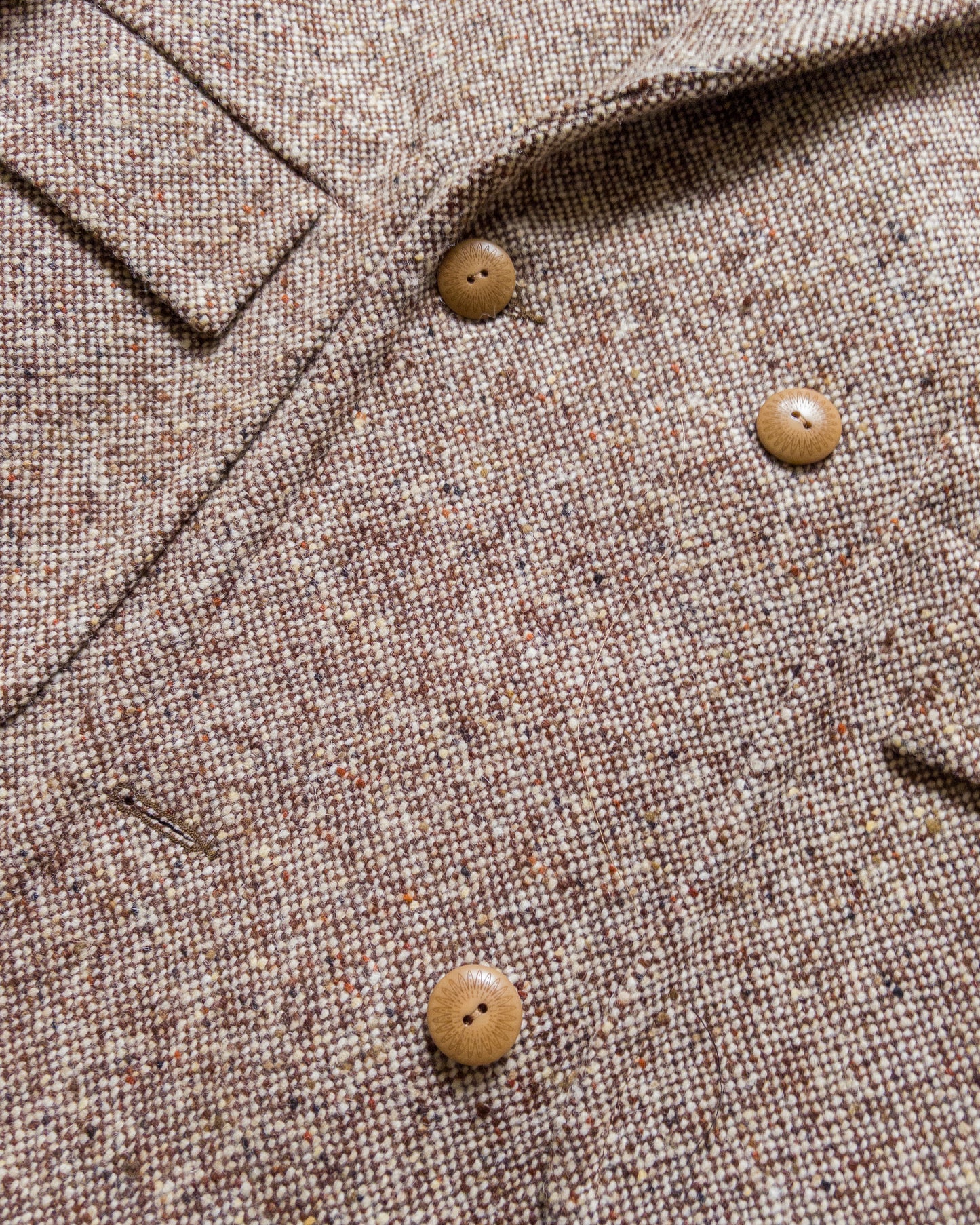 Polo Coat - Malted Barley Slub Donegal