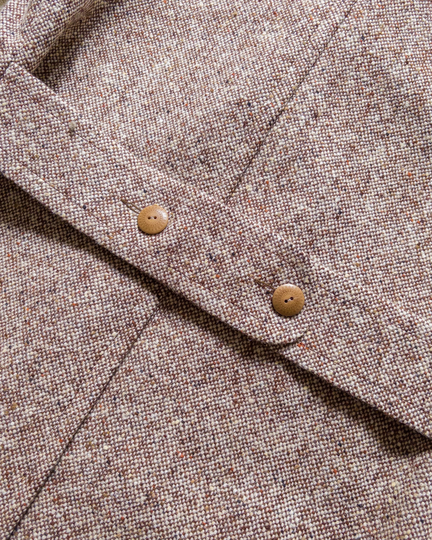 Polo Coat - Malted Barley Slub Donegal