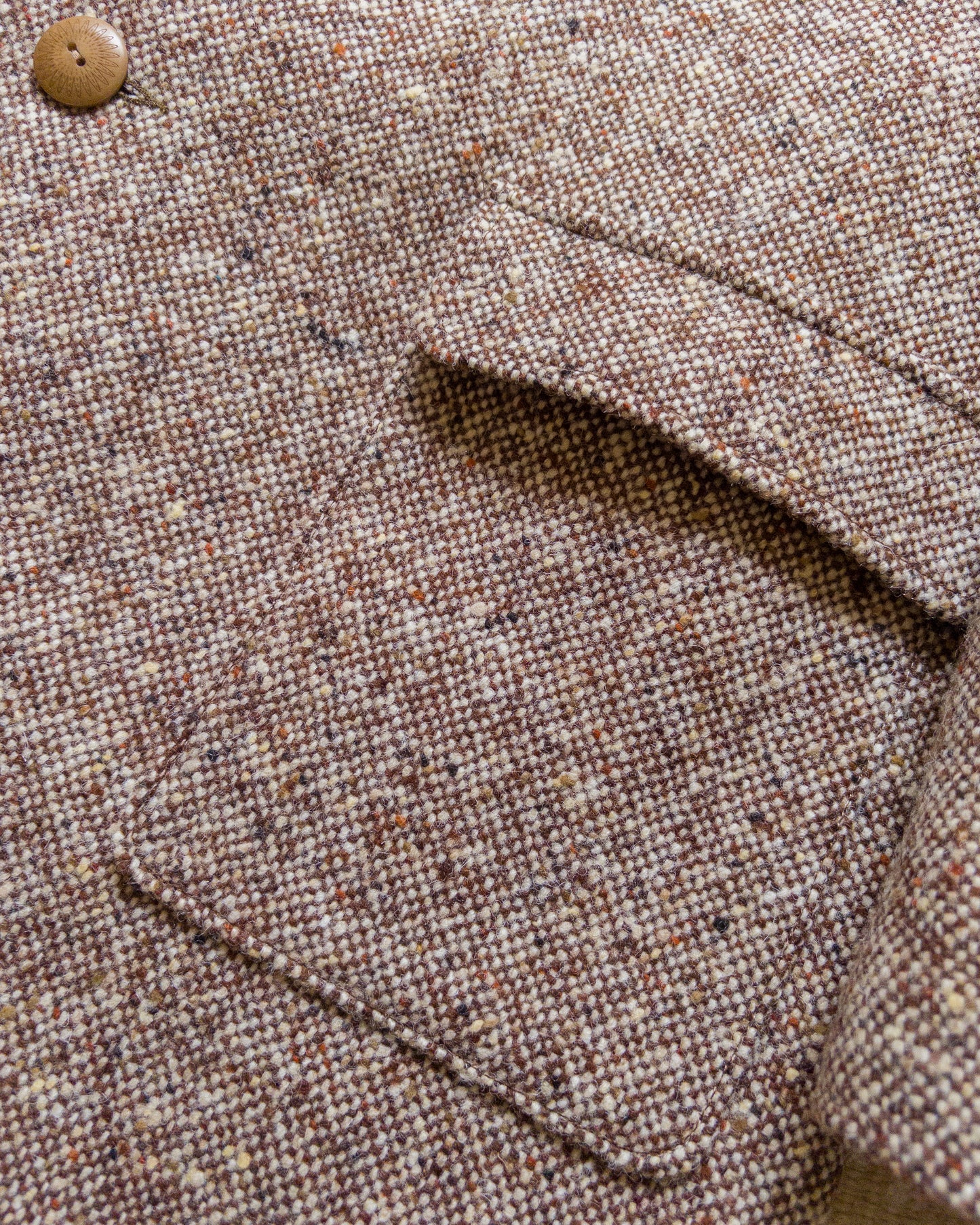 Western Topcoat - Malted Barley Slub Donegal
