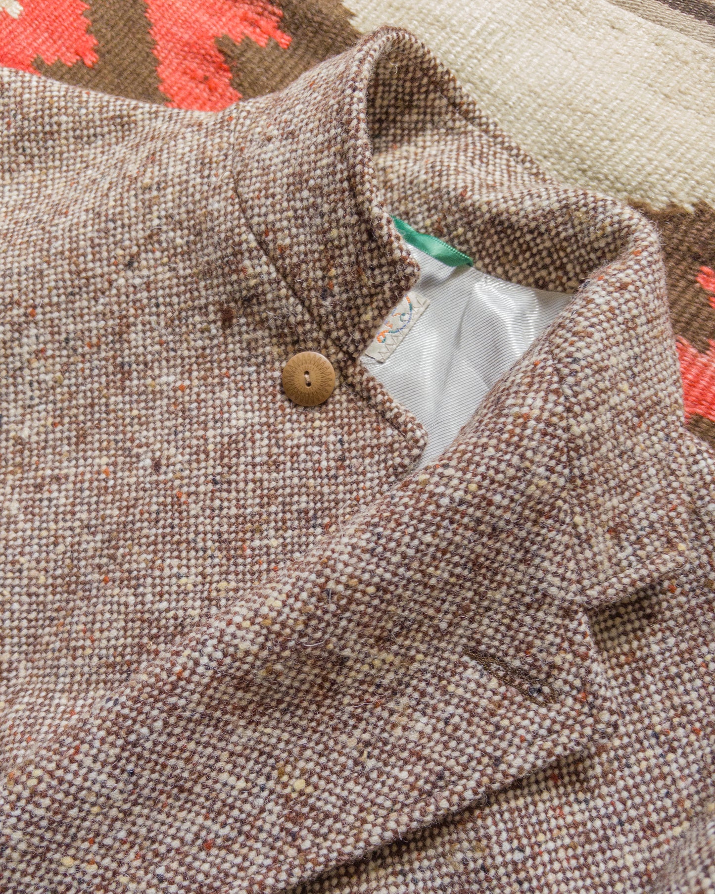 Western Topcoat - Malted Barley Slub Donegal