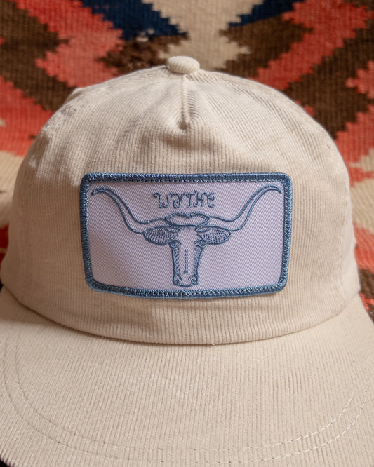 Corduroy Steerhead Hat - Cream