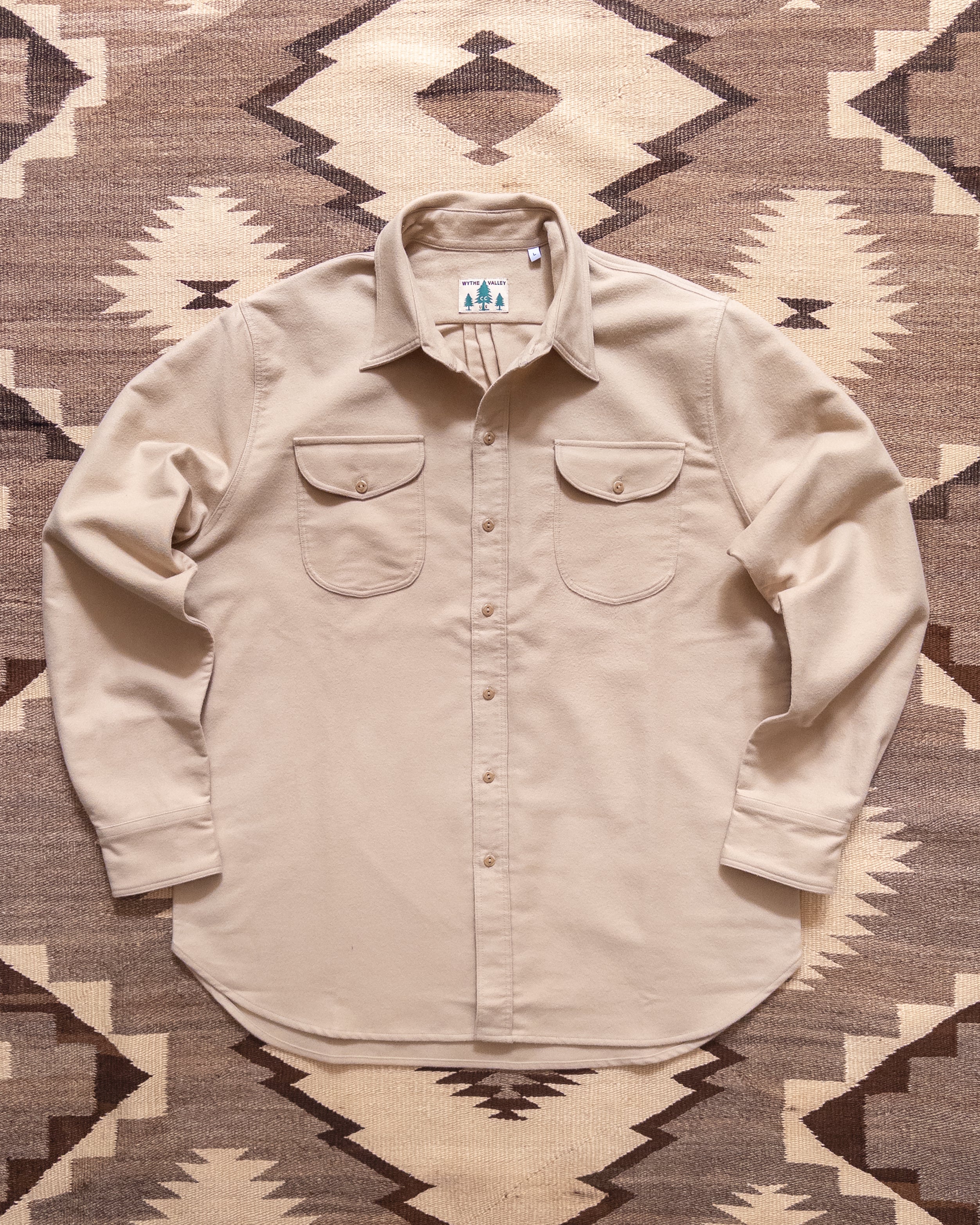 Moleskin Officer's Shirt - Palomino – Wythe