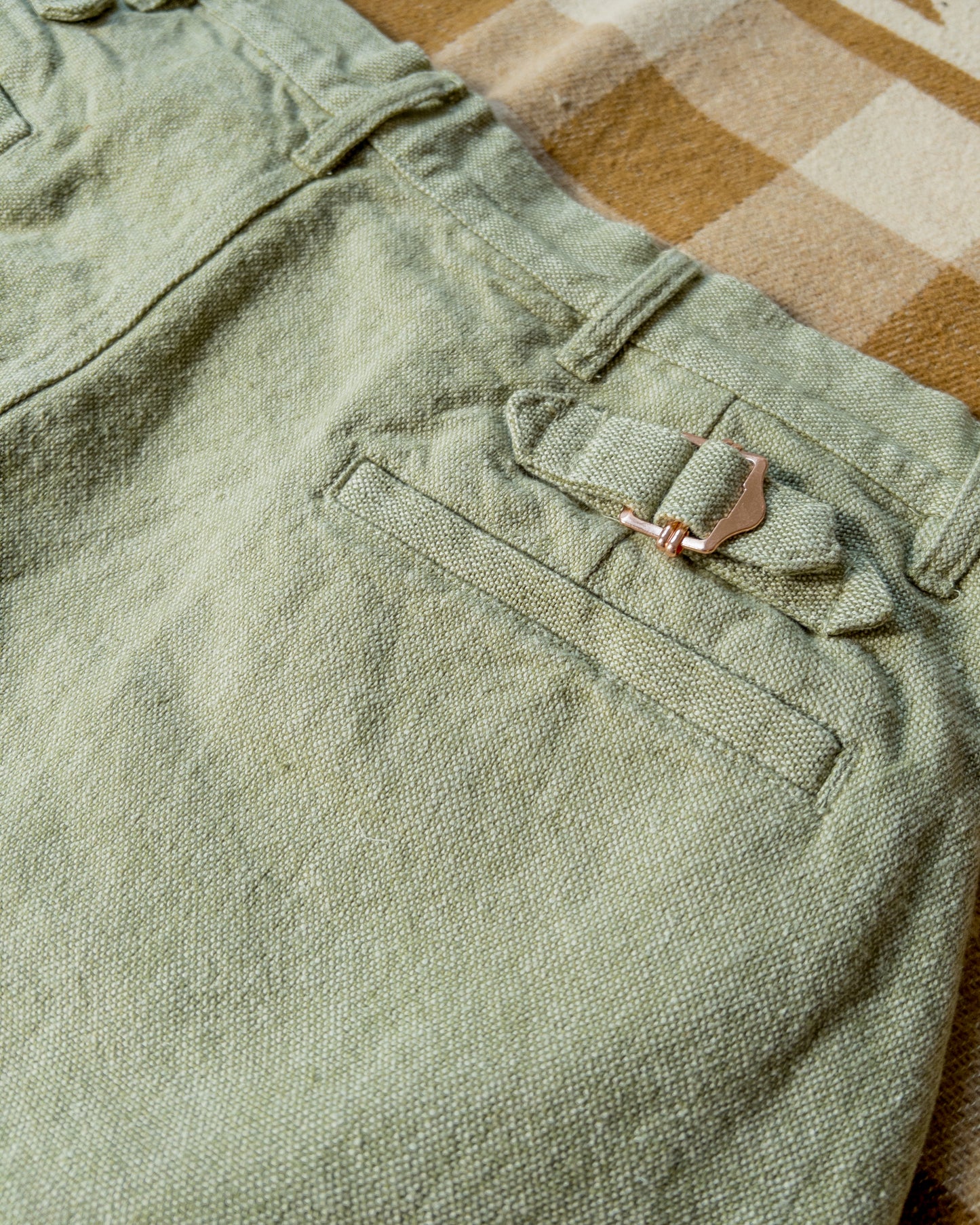 Rustic Plainweave Chino - Olive