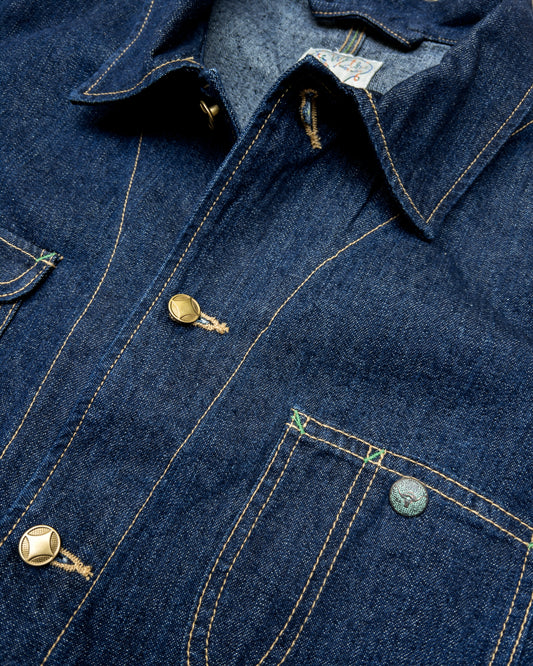 Denim Barn Jacket - Rinsed Indigo