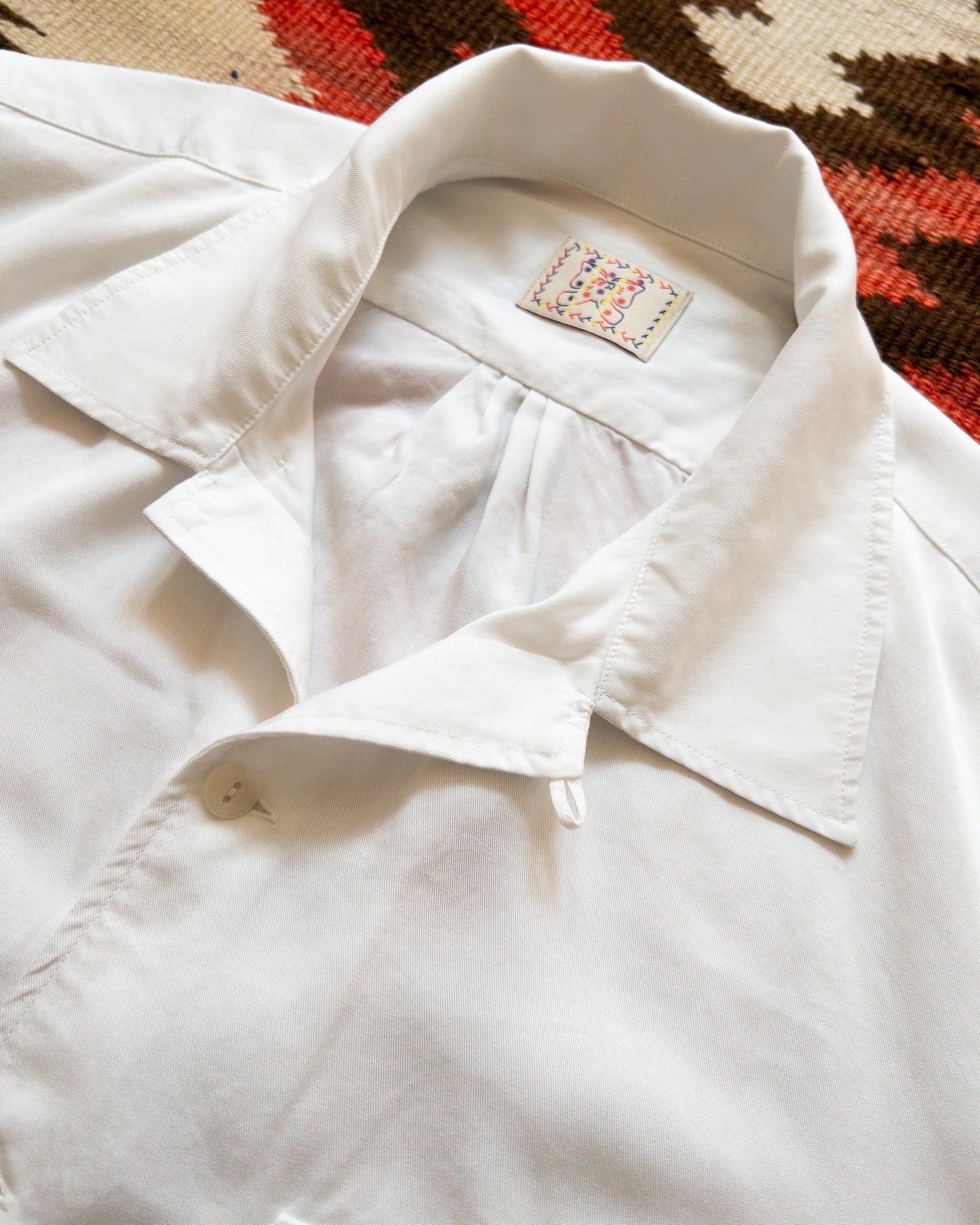 Tencel Gabardine Patio Shirt - Natural