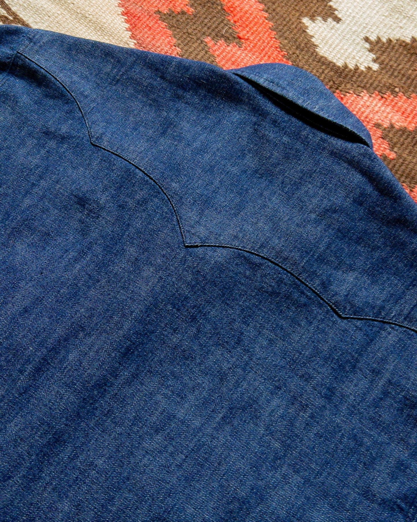 Denim Pearlsnap Shirt - Rinsed Indigo