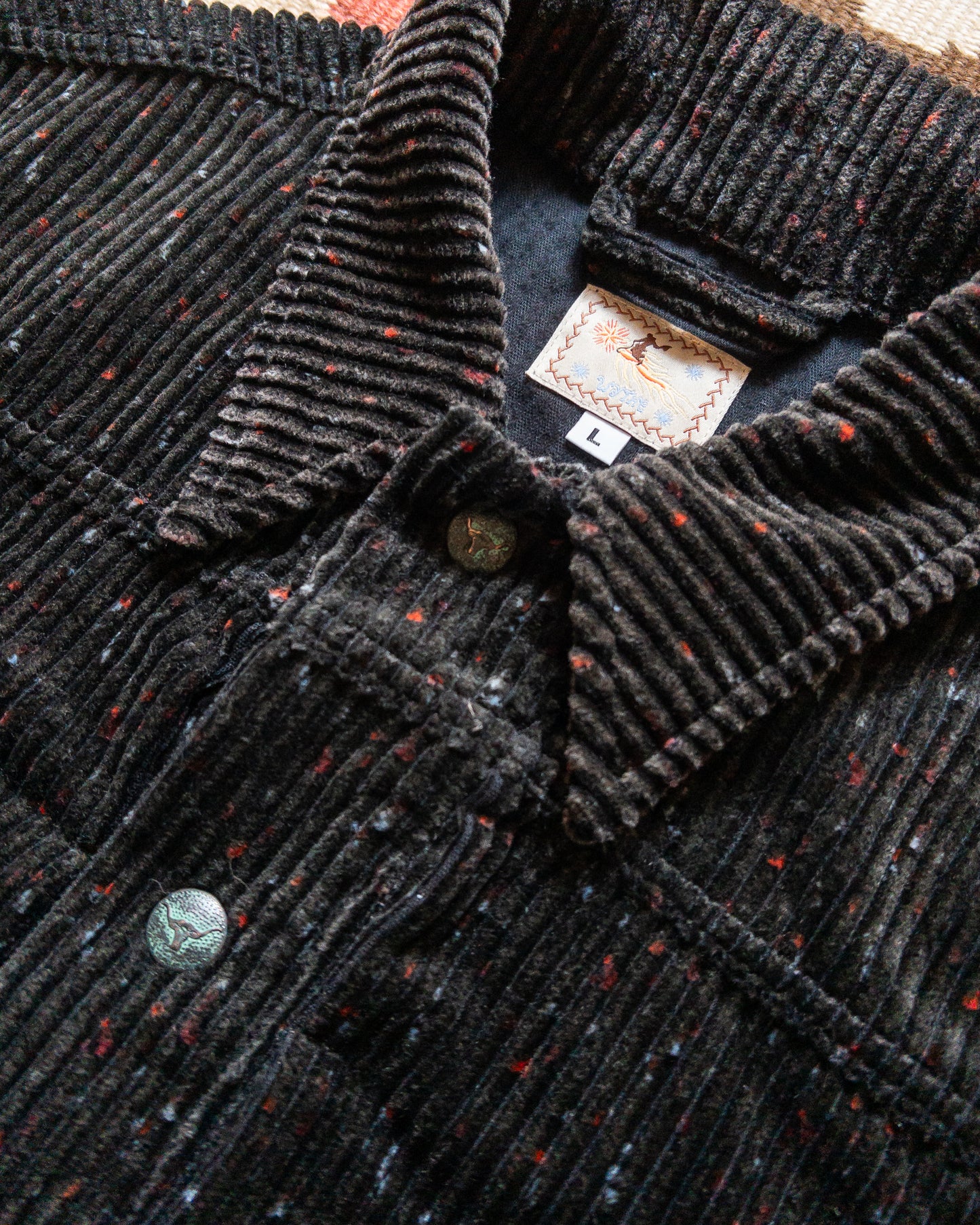 Donegal Corduroy Ranch Jacket - Night Sky