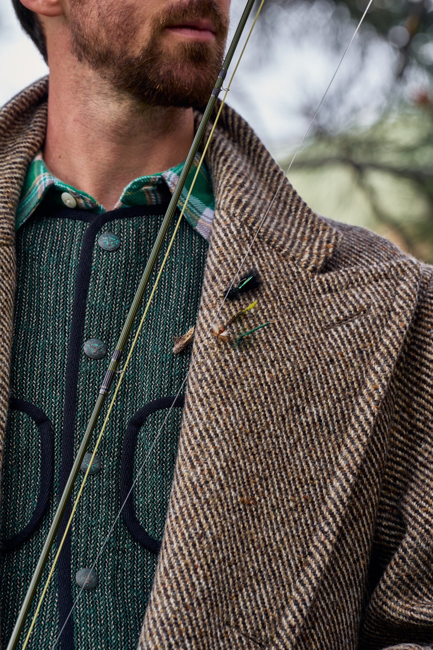 Beachcloth Vest - Evergreen