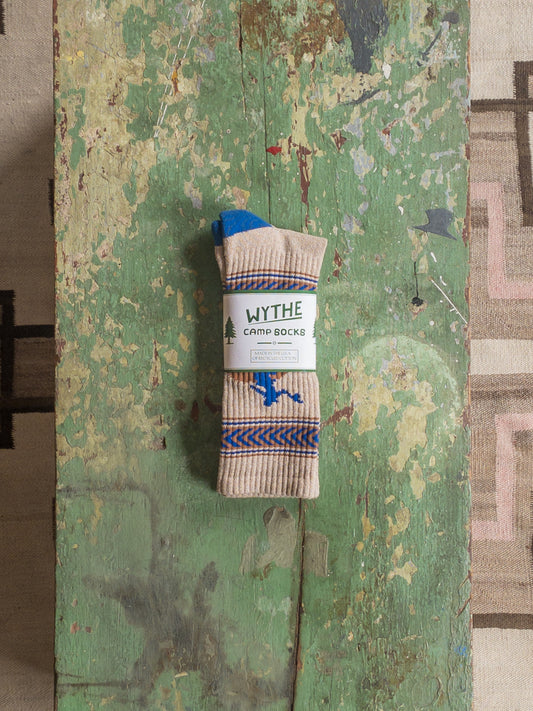 Bucking Bronc Recycled Cotton Camp Socks
