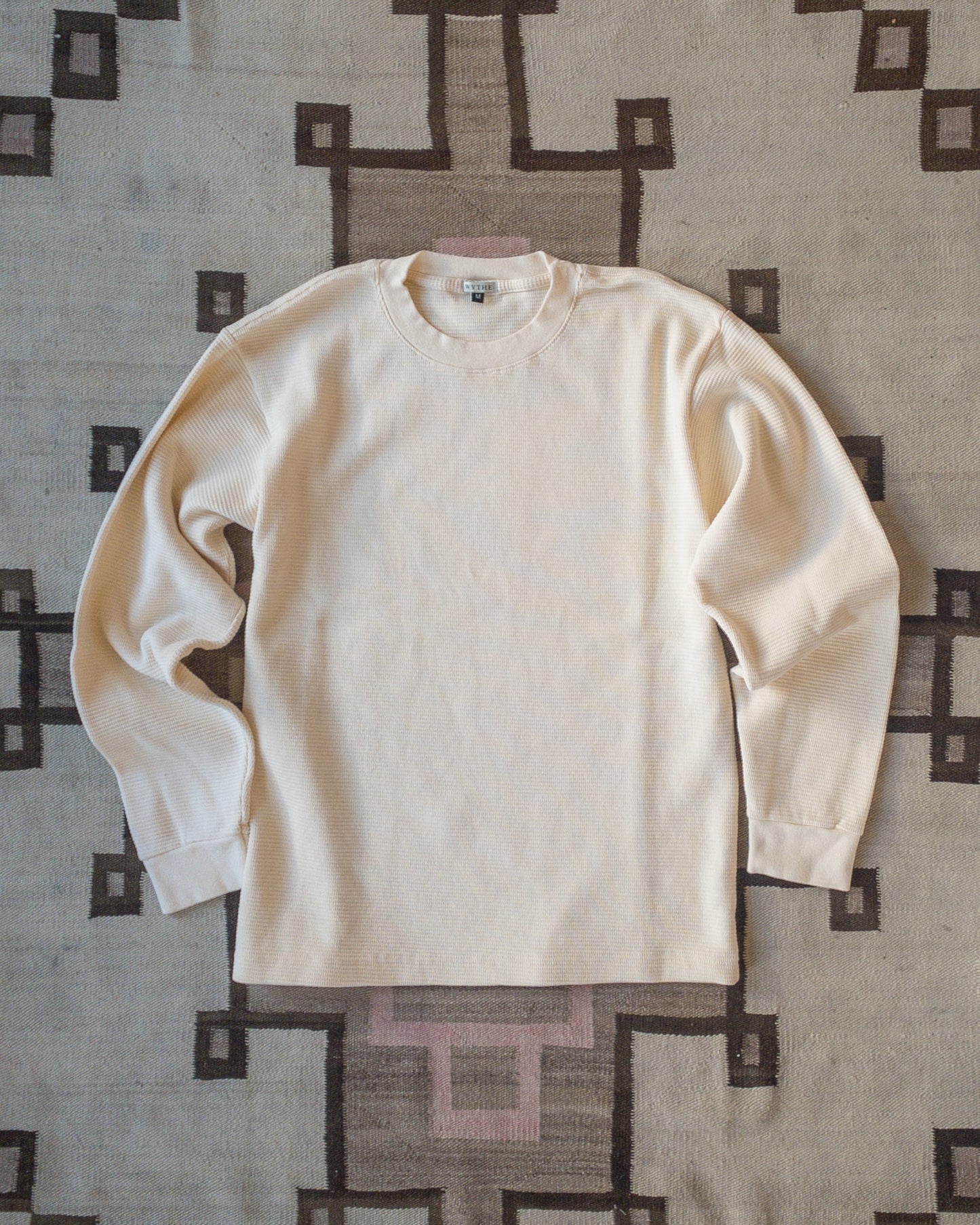 Cotton Longsleeve Thermal - Cream
