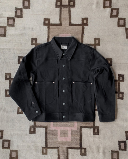 Bedford Cord Ranch Jacket - Black - USA