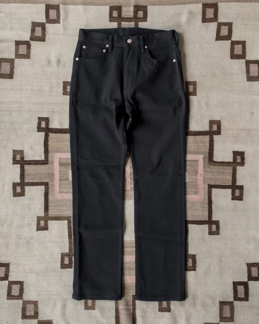 Bedford Cord Five Pocket Pants - Black - USA