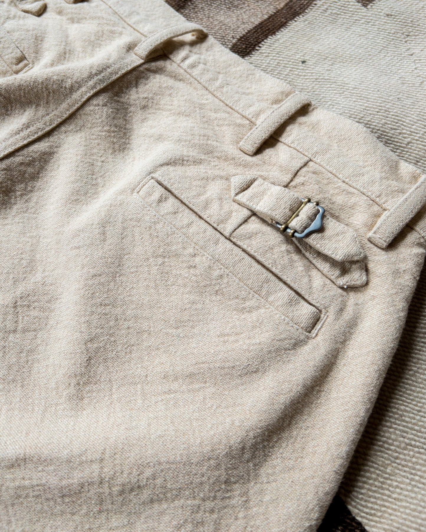 Rustic Plainweave Chino - Natural Undyed