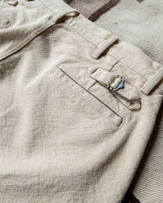 Rustic Plainweave Chino - Natural Undyed