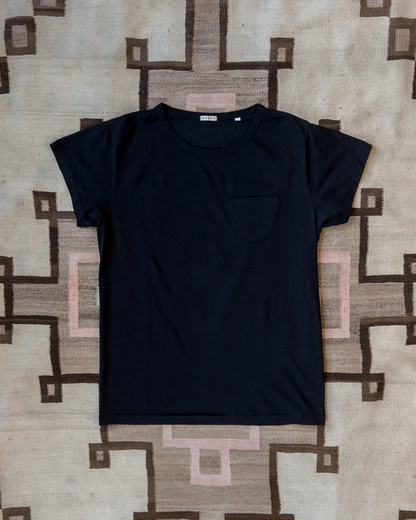 Tubular Pocket Tee Shirt - Deep Black