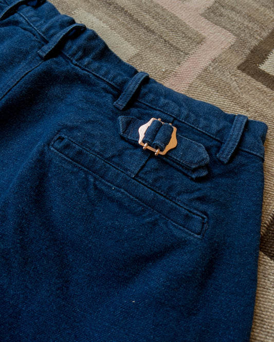 Rustic Plainweave Chino - Indigo