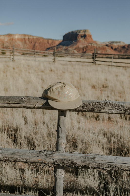 Chainstitched Canvas Ranch Hat - Khaki