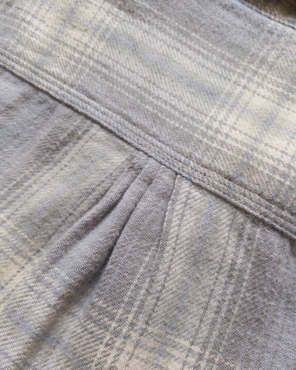 Washed Flannel Workshirt - Late Frost