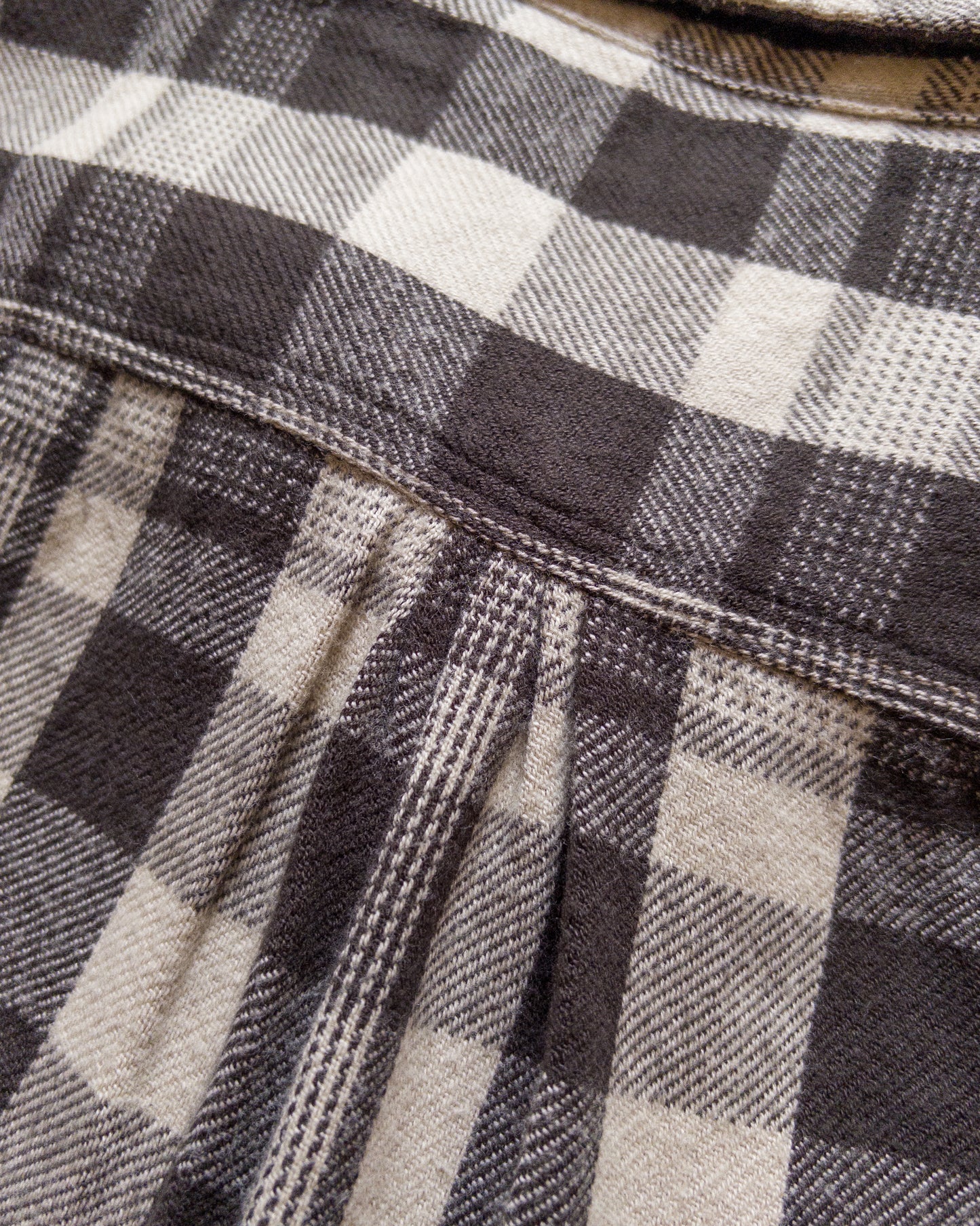 Washed Flannel Workshirt - Night Pitch