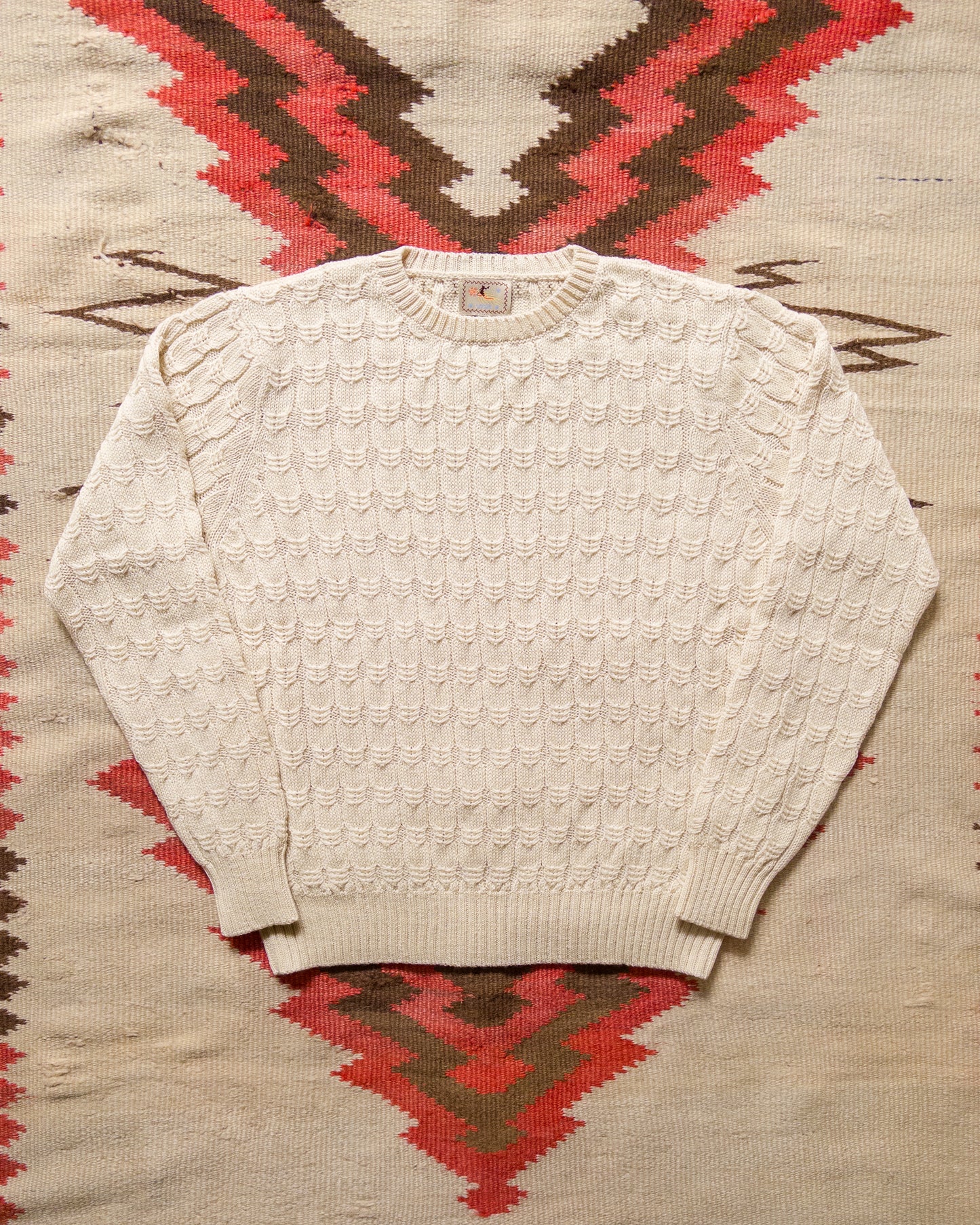 Highland Cableknit Sweater - Cream