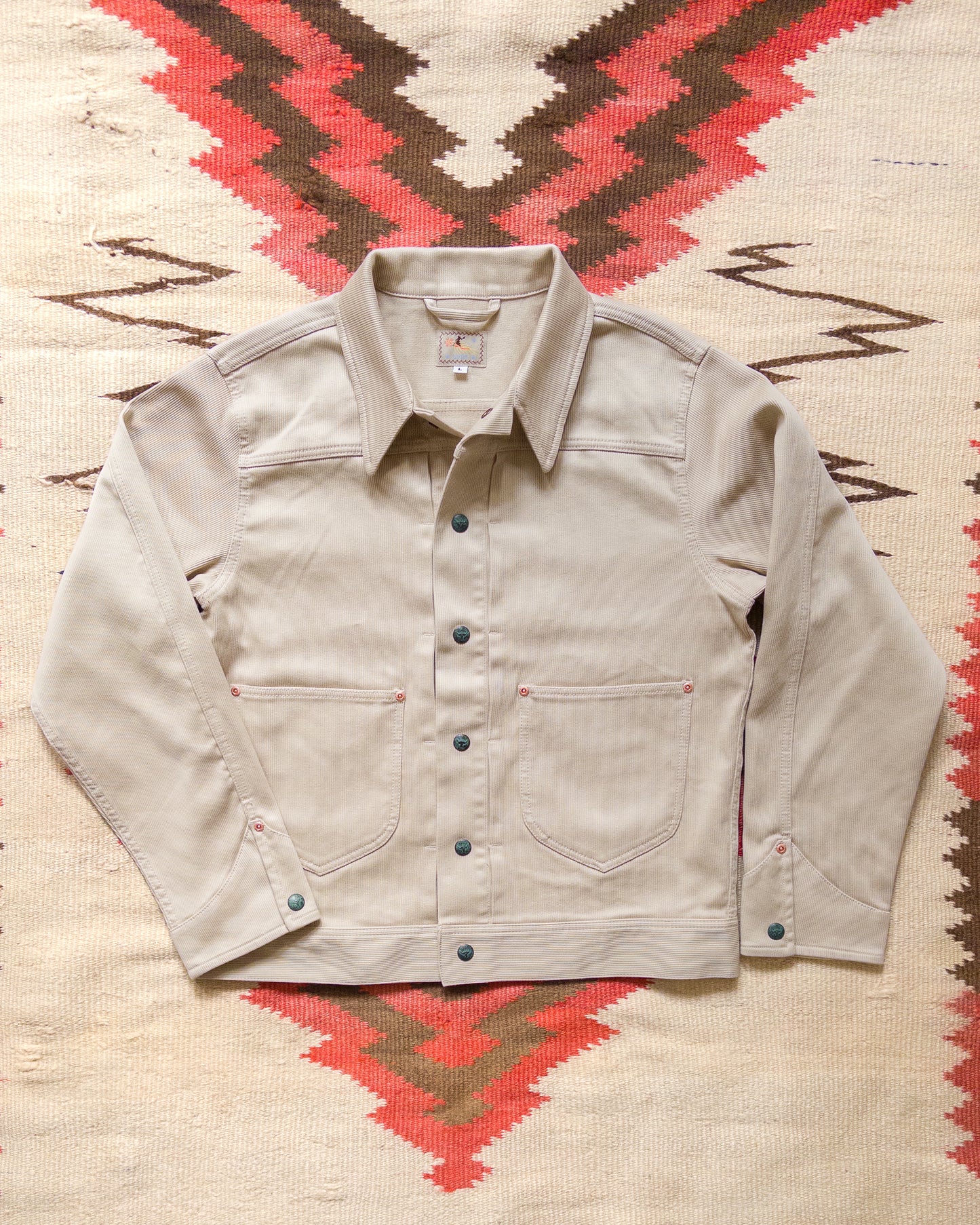 Bedford Cord Ranch Jacket - Off White