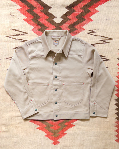 Bedford Cord Ranch Jacket - Off White