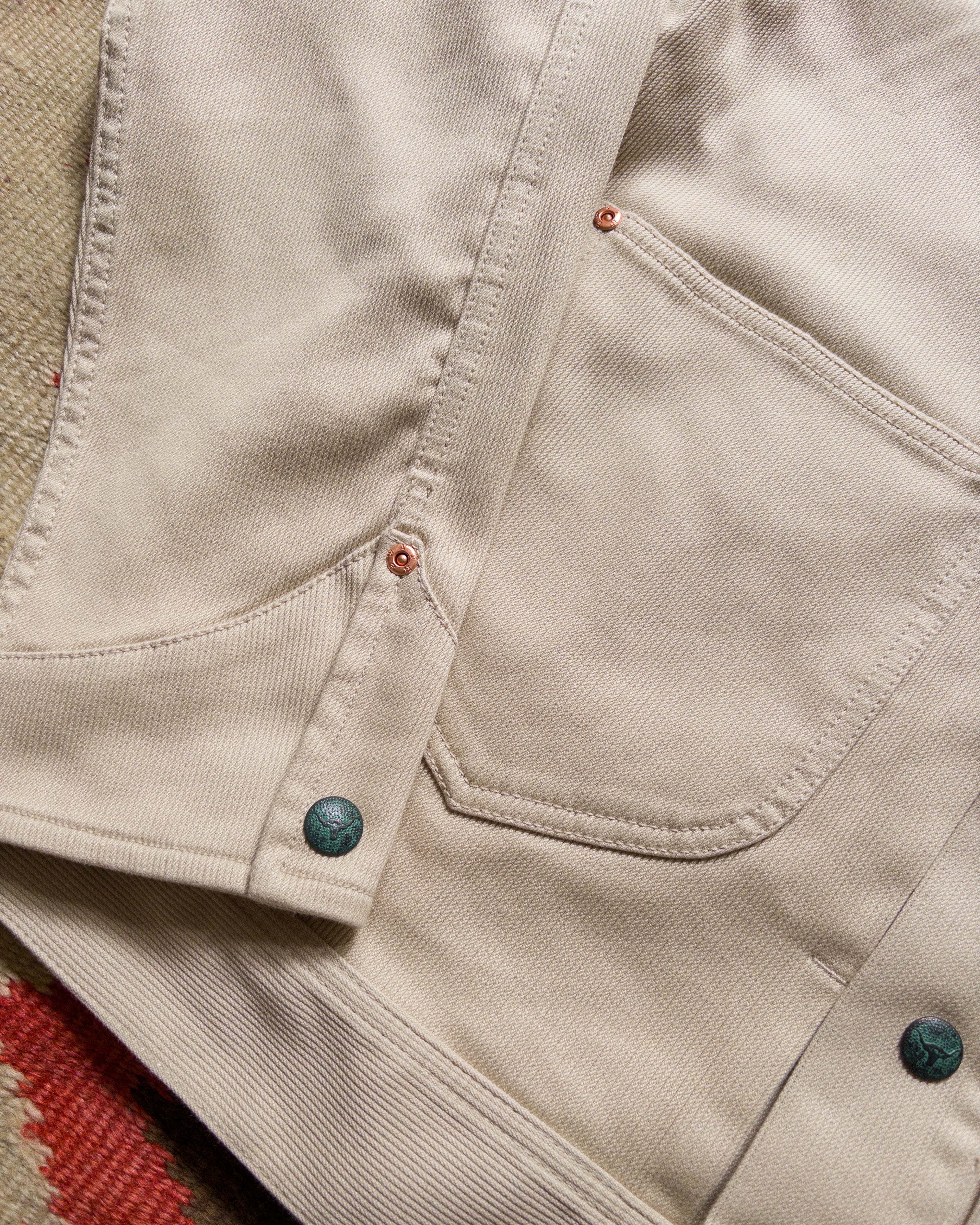 Bedford Cord Ranch Jacket - Off White – Wythe