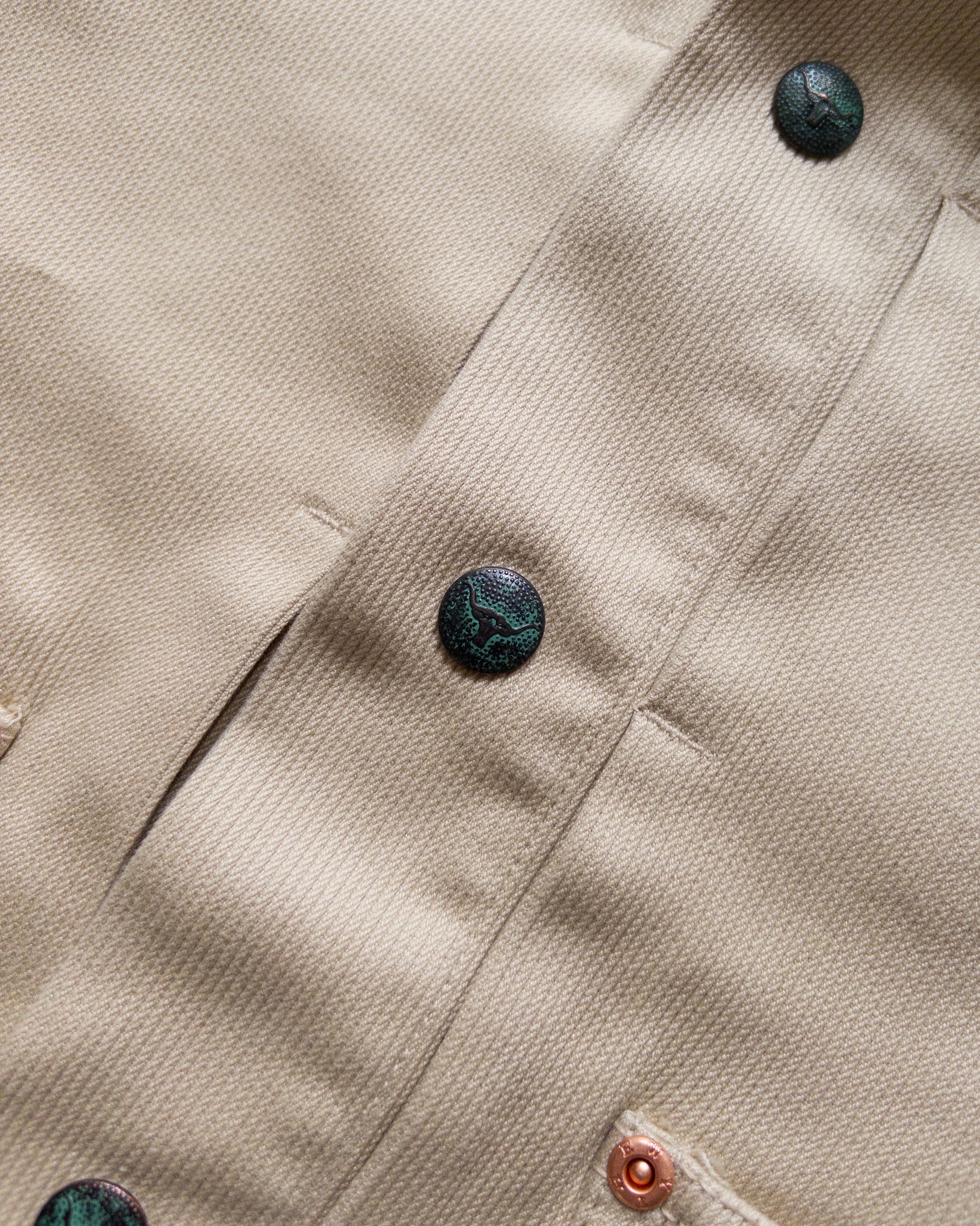 Bedford Cord Ranch Jacket - Off White