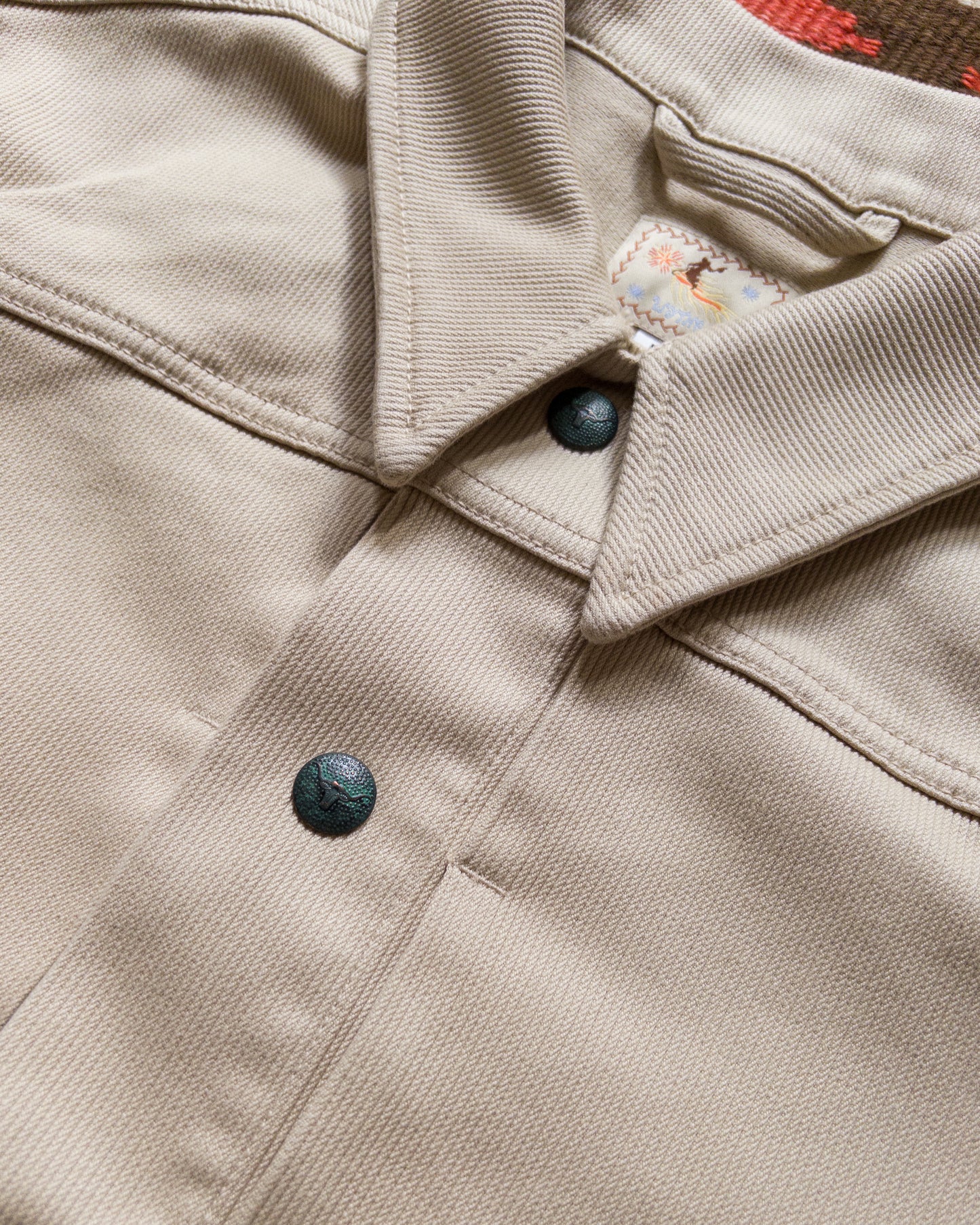 Bedford Cord Ranch Jacket - Off White