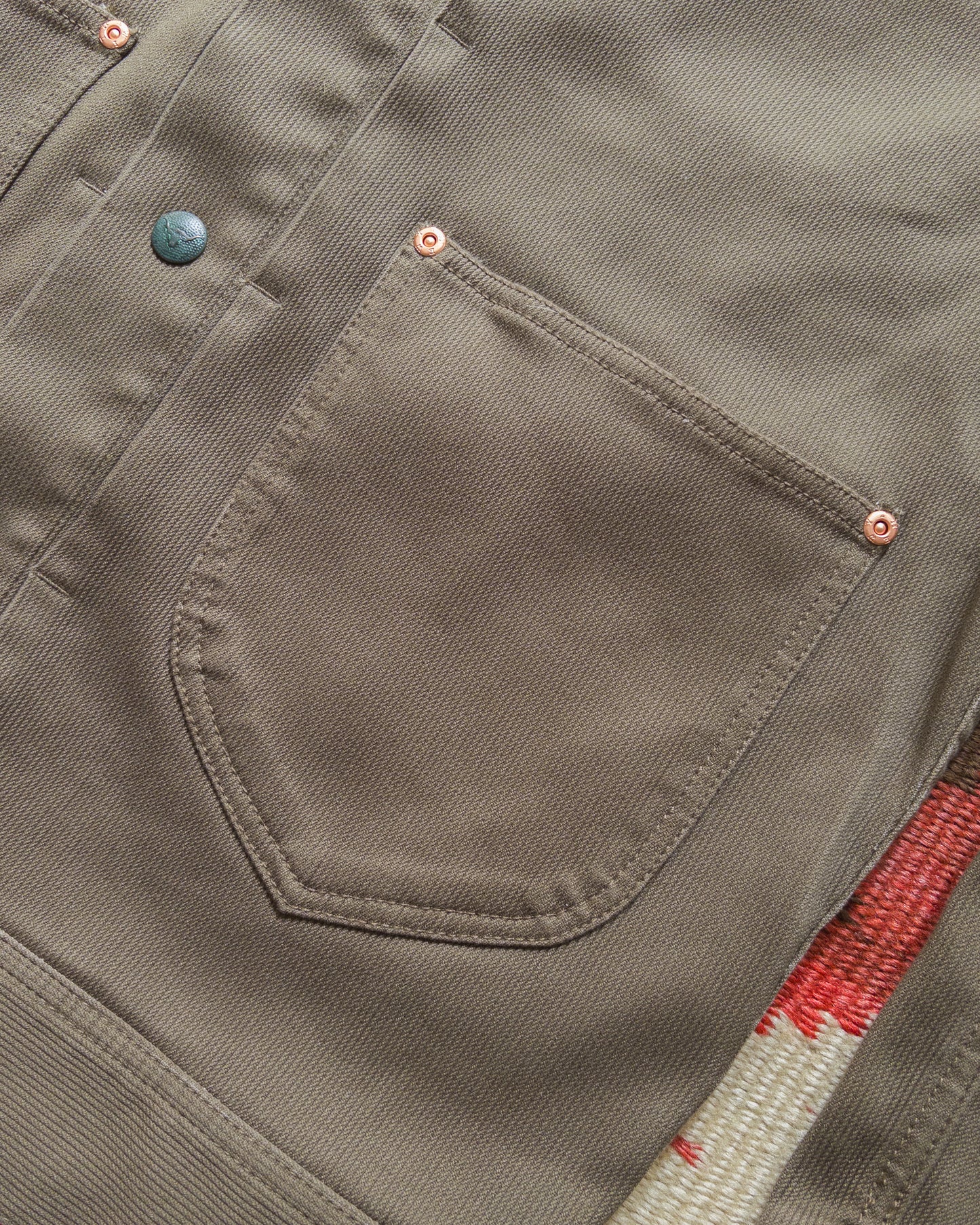 Bedford Cord Ranch Jacket - Faded Olive