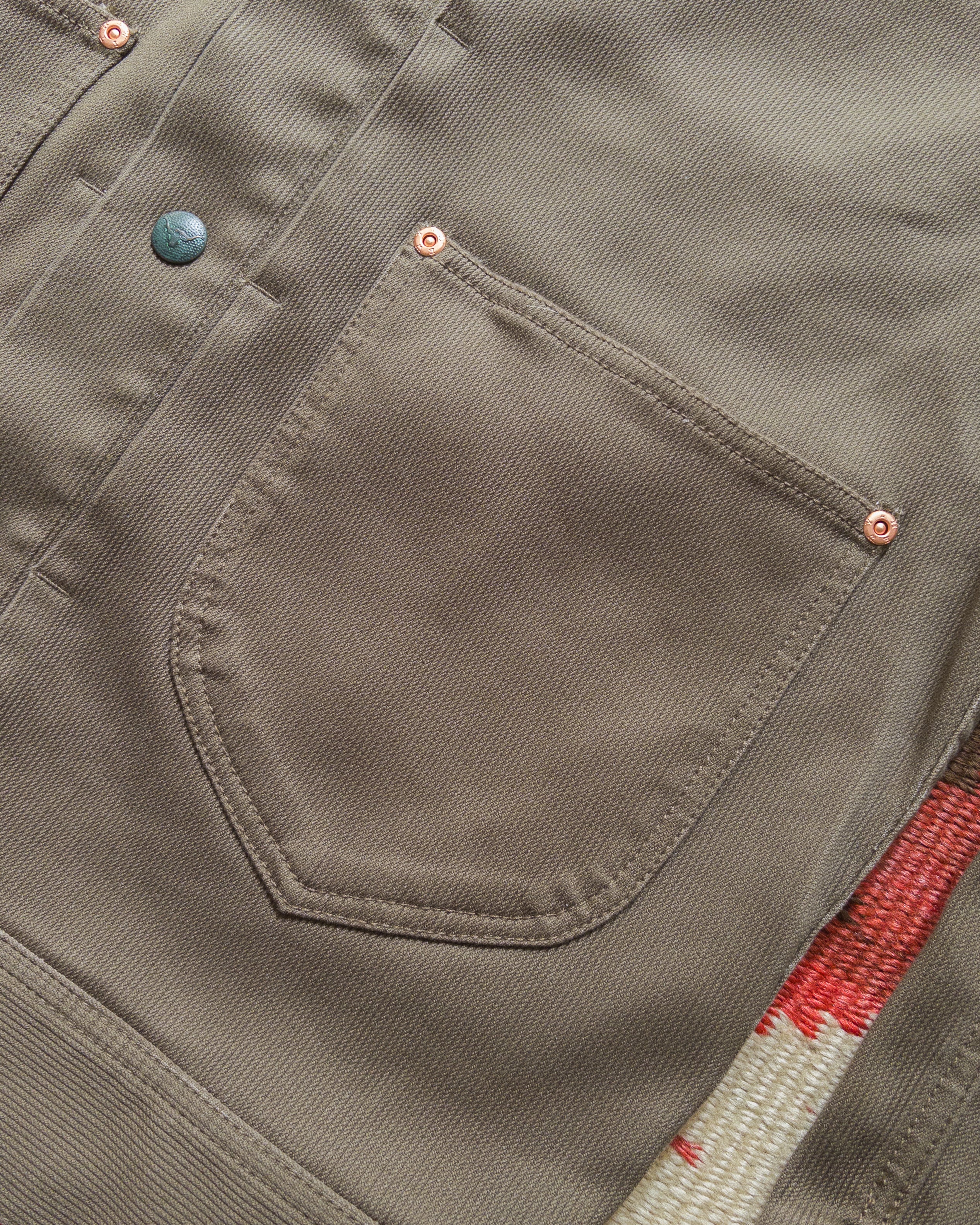 Bedford Cord Ranch Jacket - Faded Olive