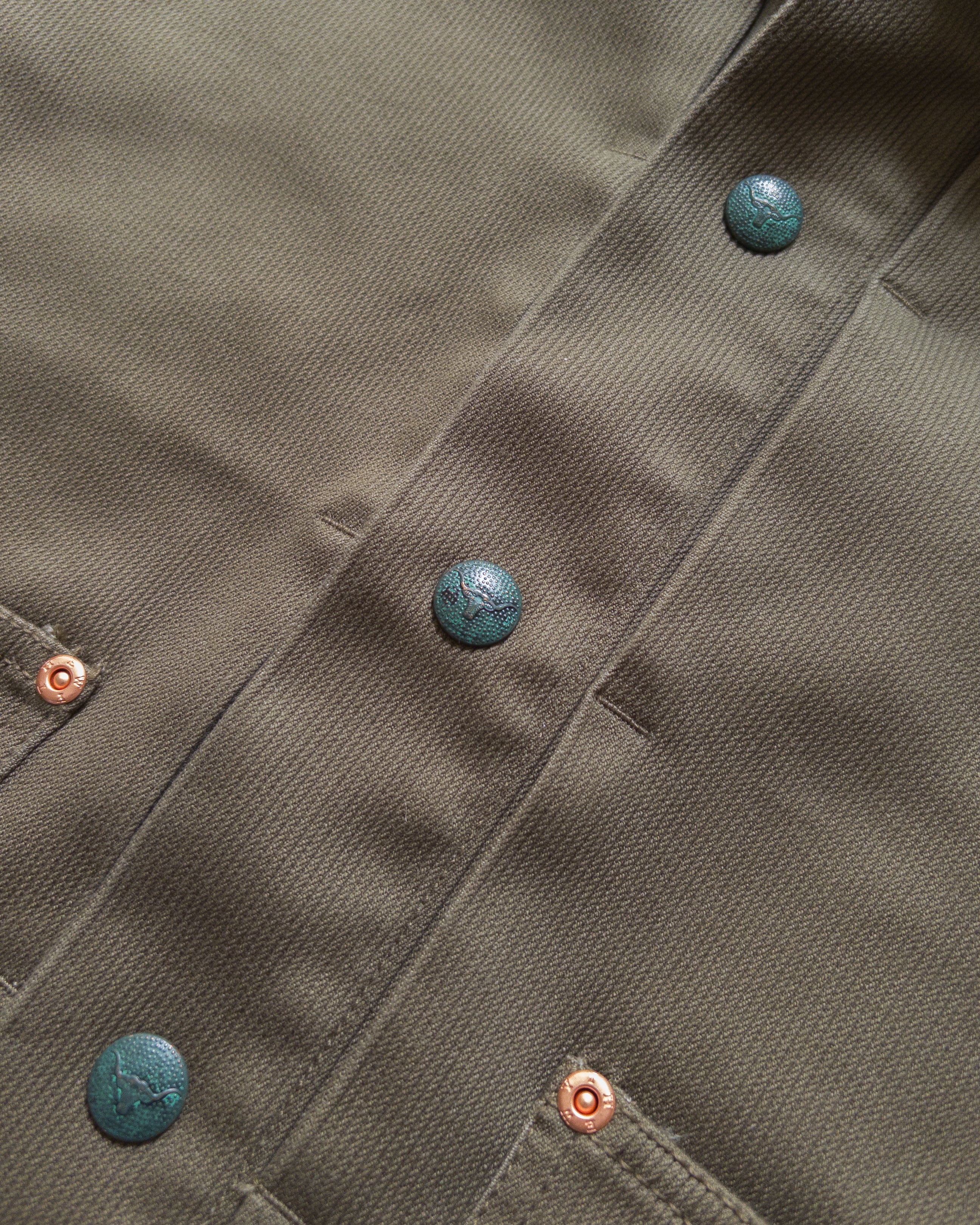 Bedford Cord Ranch Jacket - Faded Olive