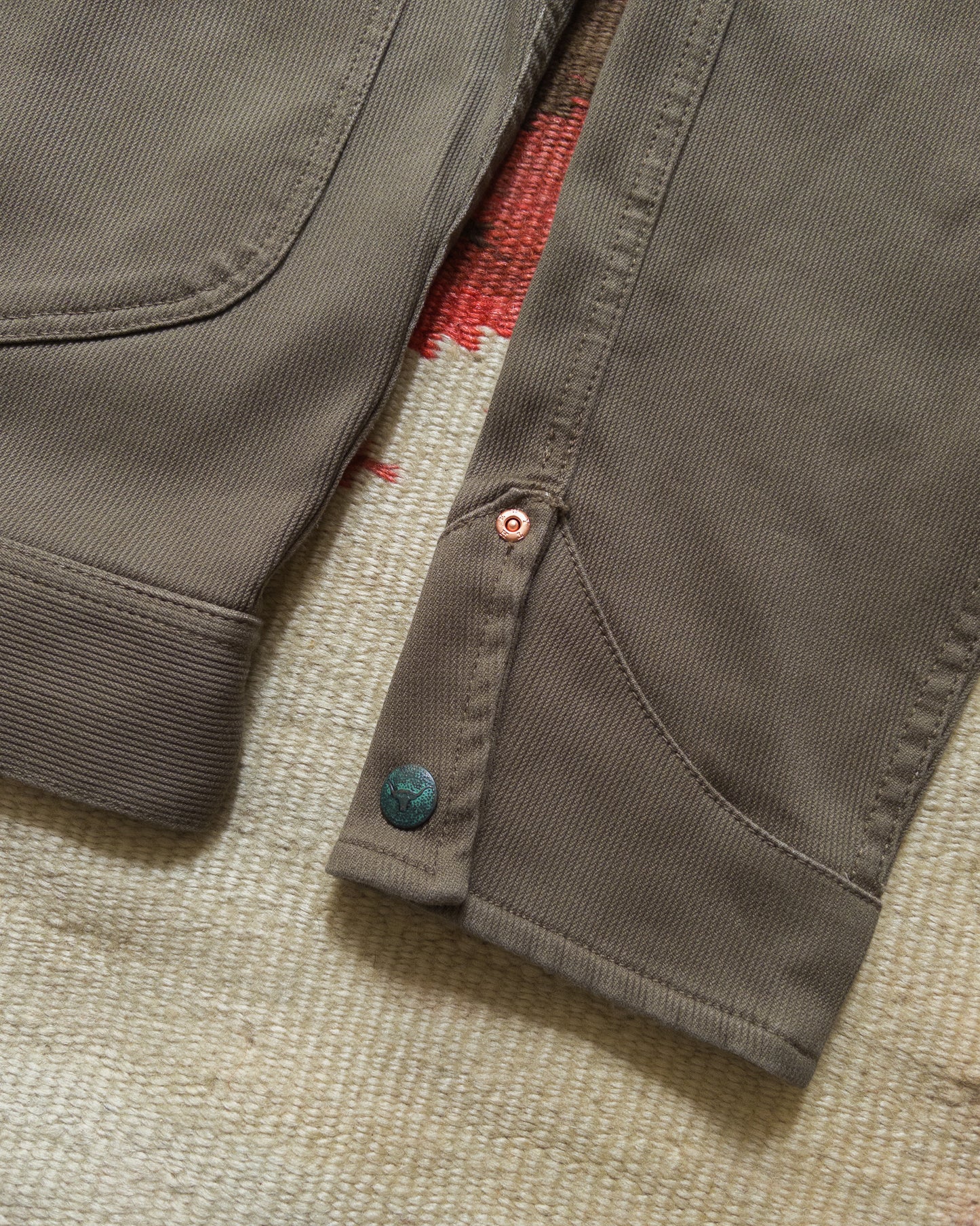 Bedford Cord Ranch Jacket - Faded Olive