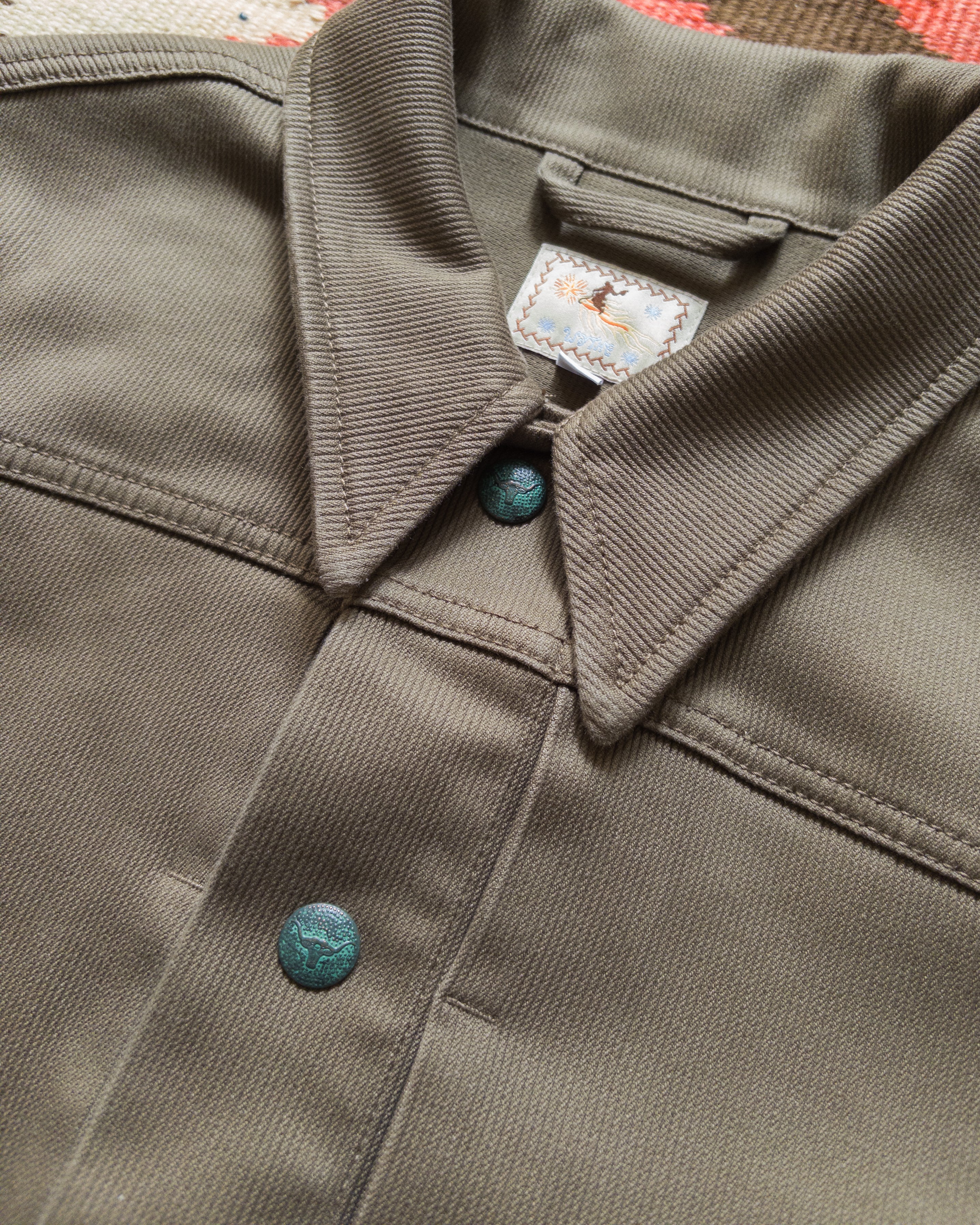 Bedford Cord Ranch Jacket - Faded Olive